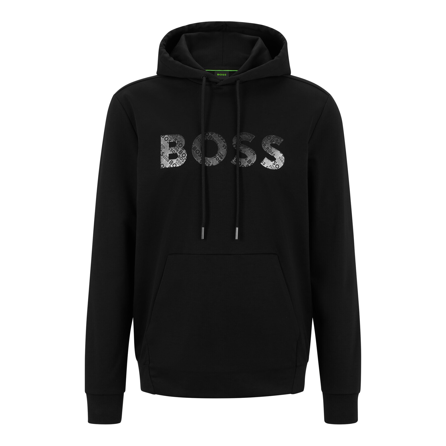 Boss Суитшърт Soody Mirror 50486853 Черен Regular Fit - Pepit.bg