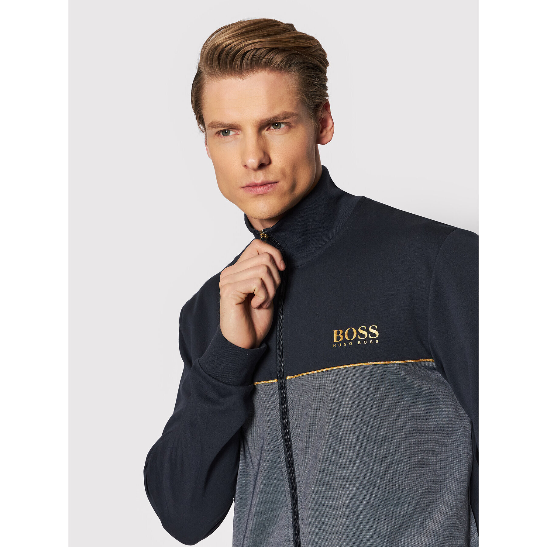 Boss Суитшърт Tracksuit 50465026 Тъмносин Regular Fit - Pepit.bg