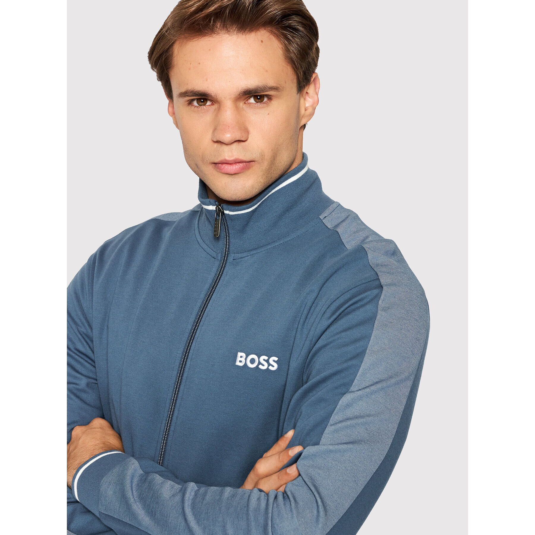 Boss Суитшърт Tracksuit 50469630 Син Regular Fit - Pepit.bg