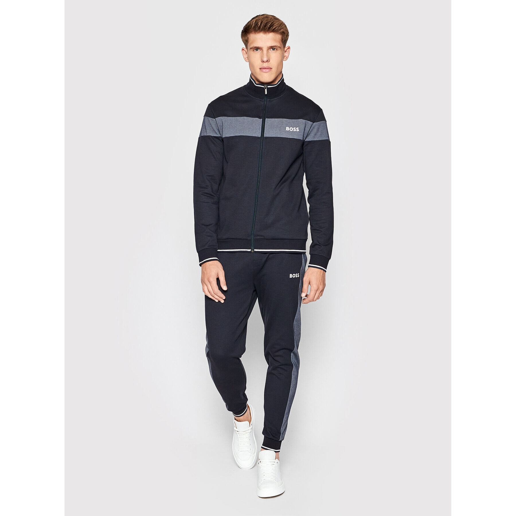 Boss Суитшърт Tracksuit 50473524 Тъмносин Regular Fit - Pepit.bg