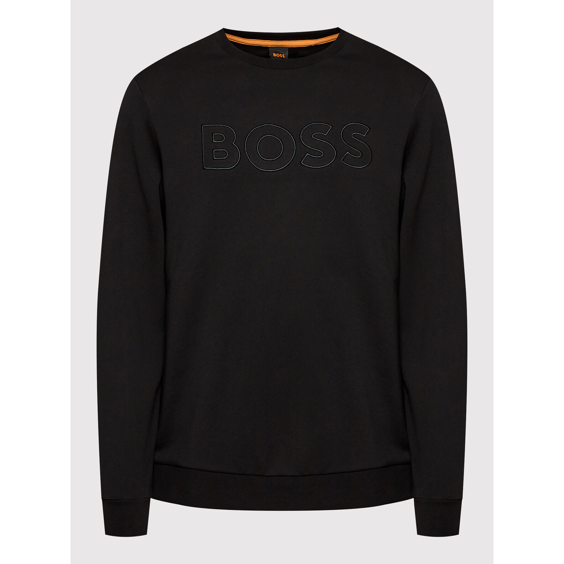 Boss Суитшърт Welogocrew 50472421 Черен Regular Fit - Pepit.bg