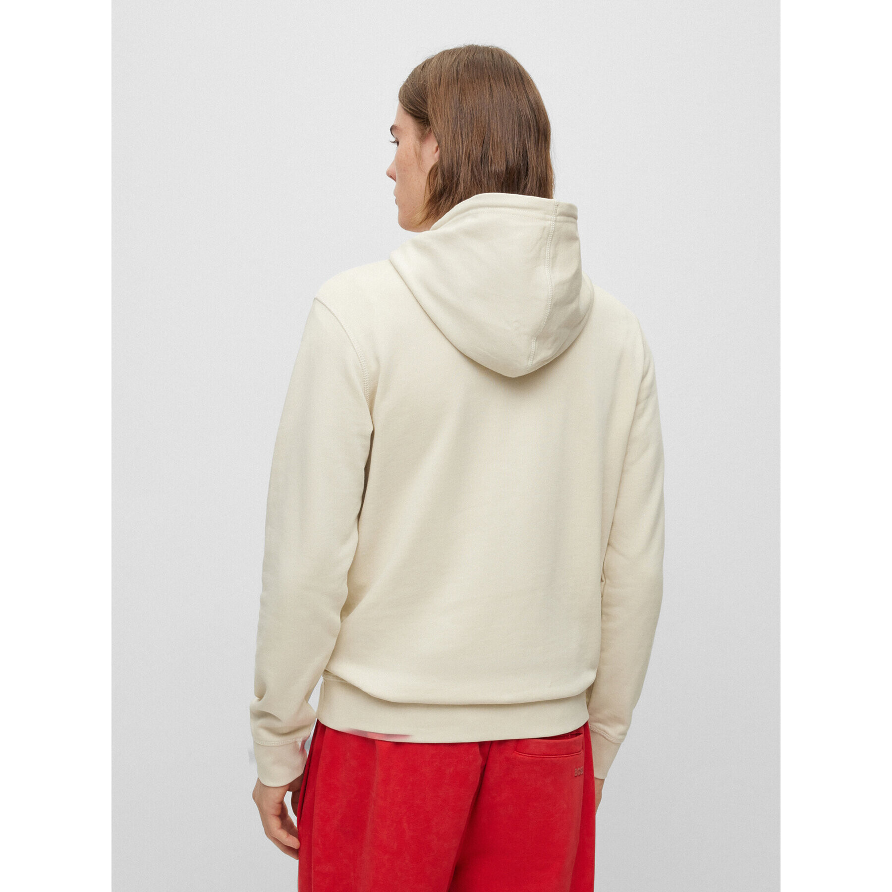 Boss Суитшърт Wetalk 50468445 Бежов Regular Fit - Pepit.bg