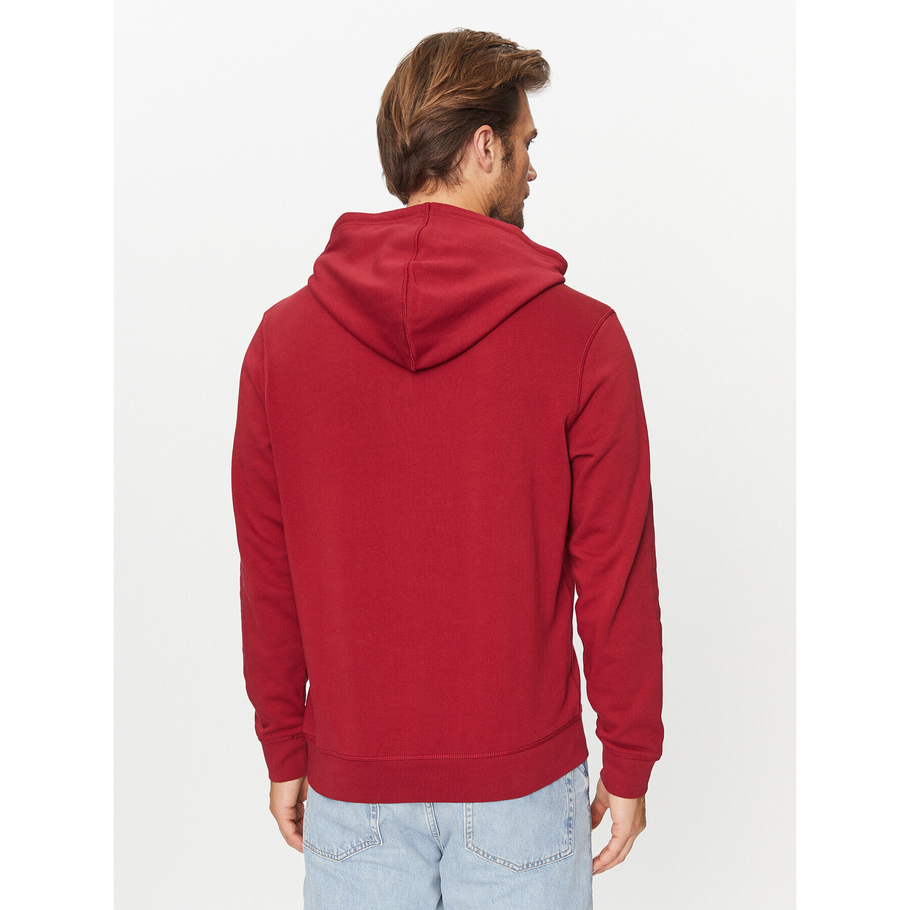 Boss Суитшърт Wetalk 50468445 Червен Regular Fit - Pepit.bg