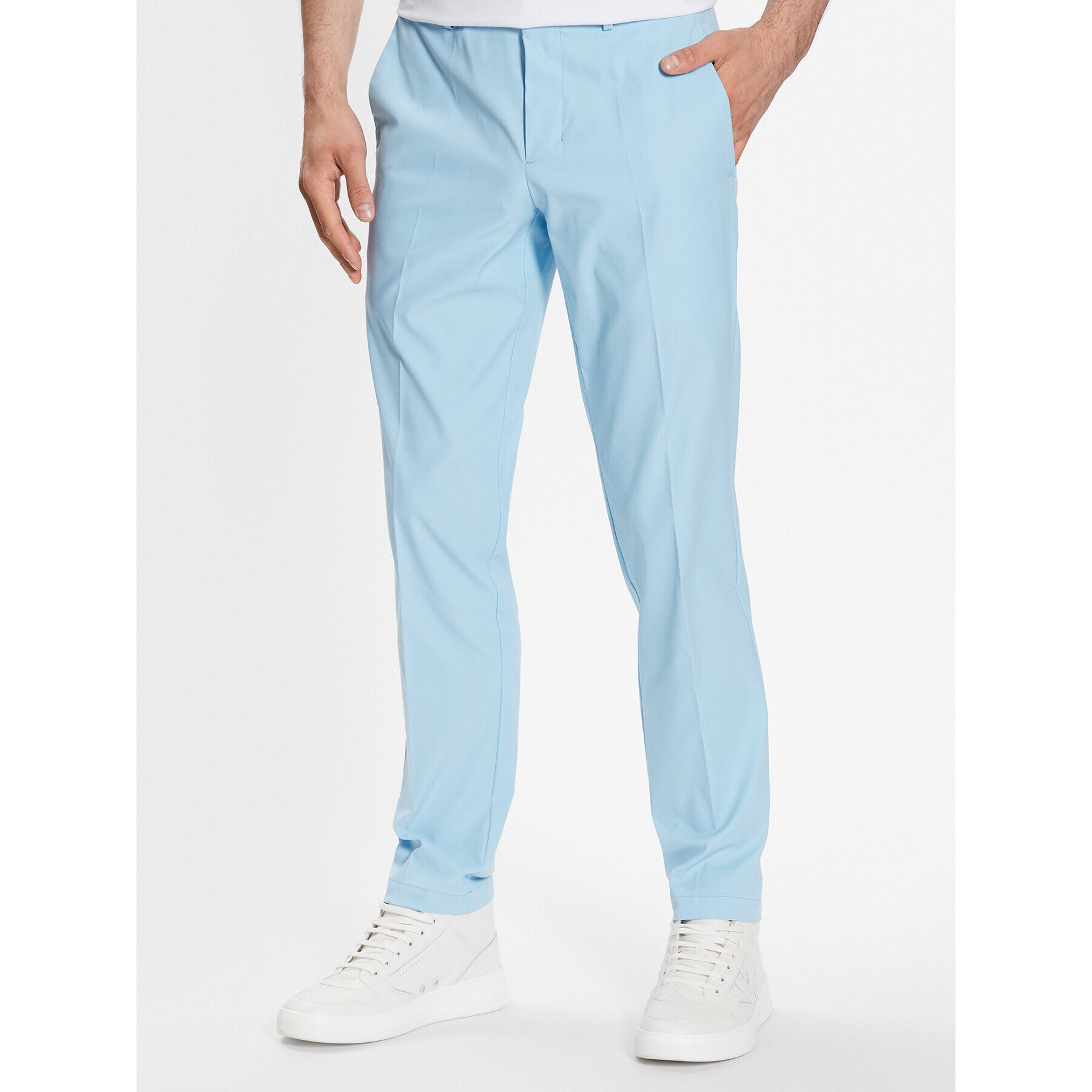 Boss Текстилни панталони 50482656 Син Slim Fit - Pepit.bg