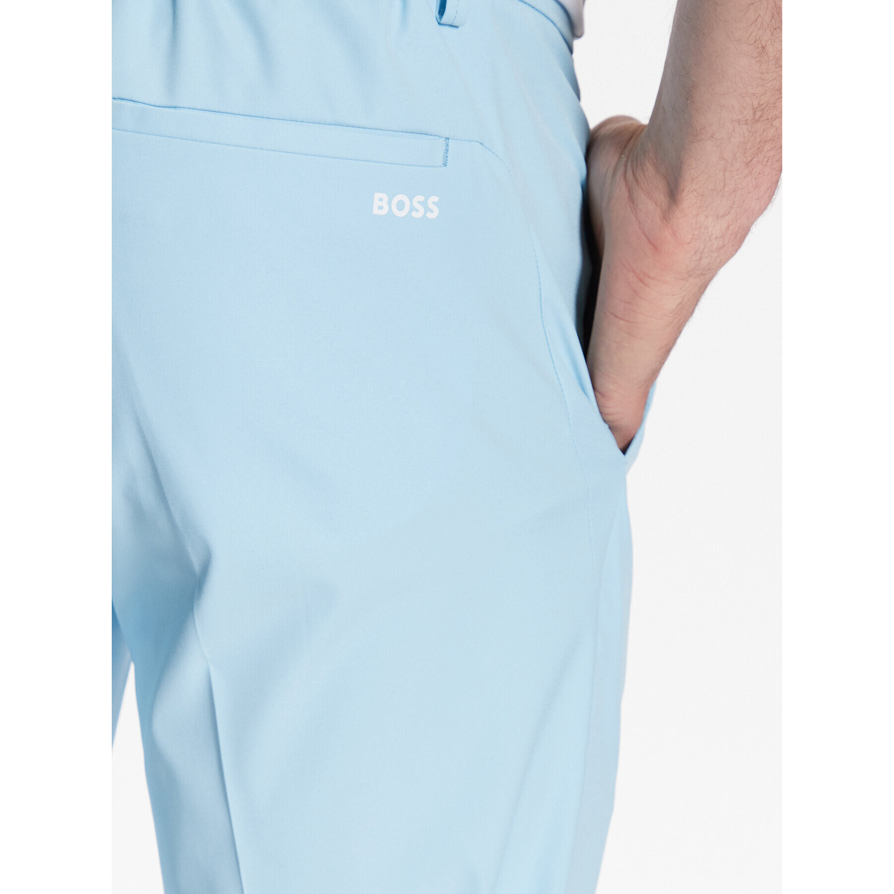 Boss Текстилни панталони 50482656 Син Slim Fit - Pepit.bg