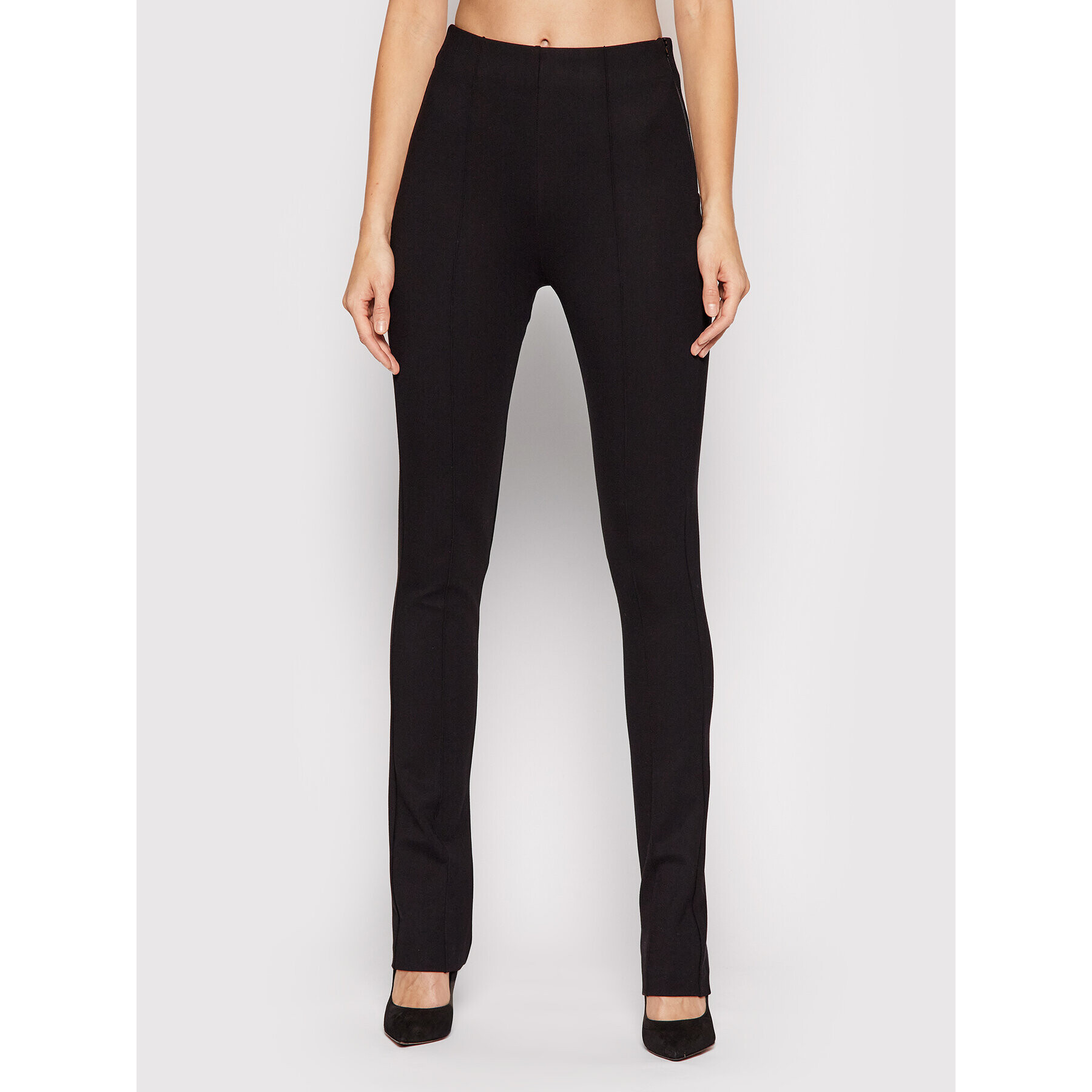 Boss Текстилни панталони C_Eysa 50464268 Черен Regular Fit - Pepit.bg