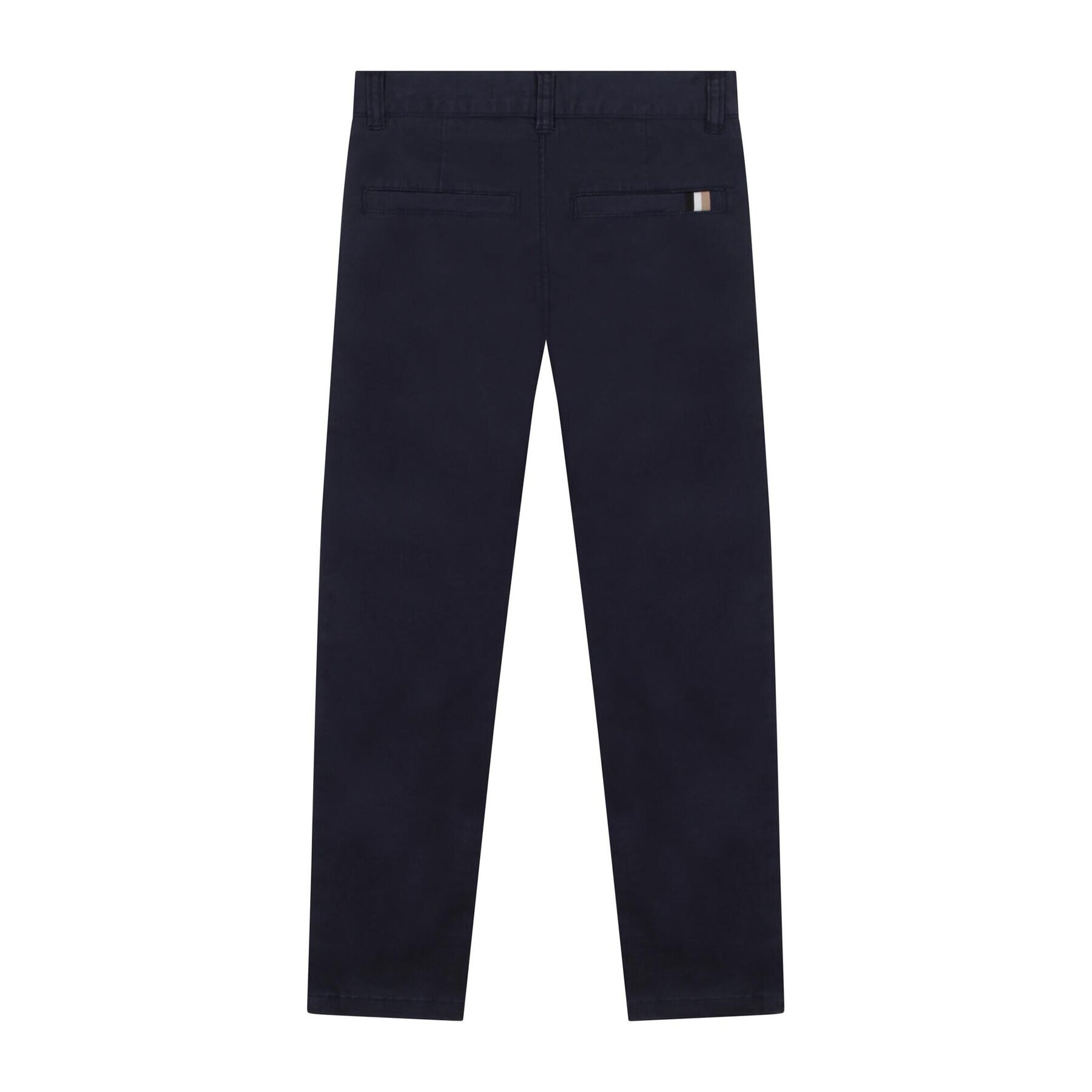 Boss Текстилни панталони J24841 D Тъмносин Regular Fit - Pepit.bg