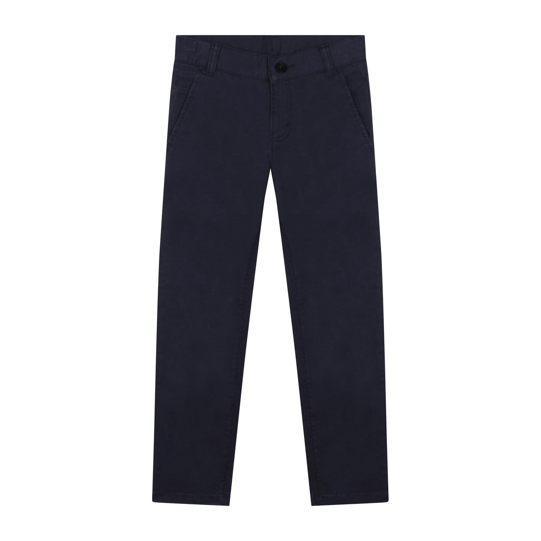 Boss Текстилни панталони J24841 D Тъмносин Regular Fit - Pepit.bg