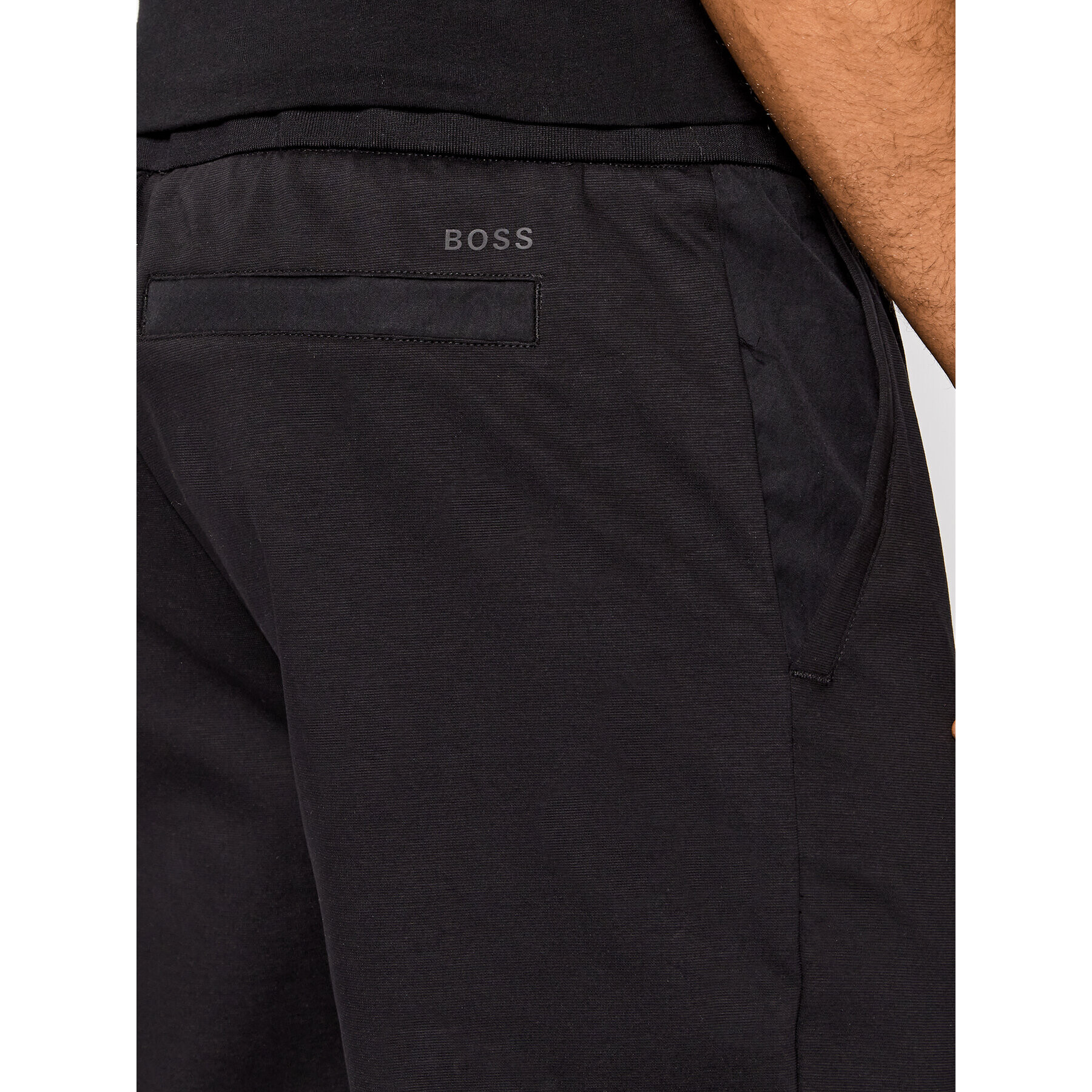 Boss Текстилни панталони Lamont 69 50458512 Черен Regular Fit - Pepit.bg
