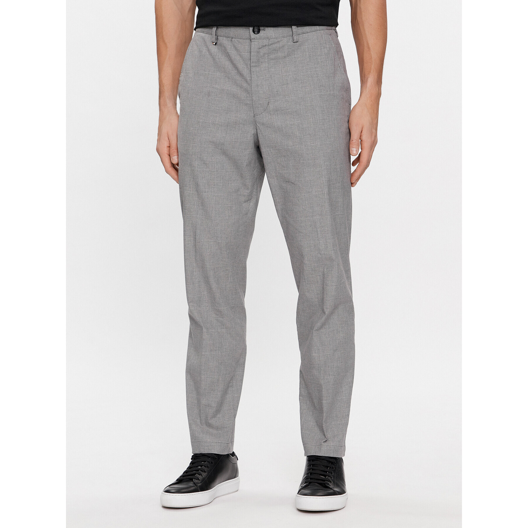 Boss Текстилни панталони Perin 50509579 Сив Slim Fit - Pepit.bg