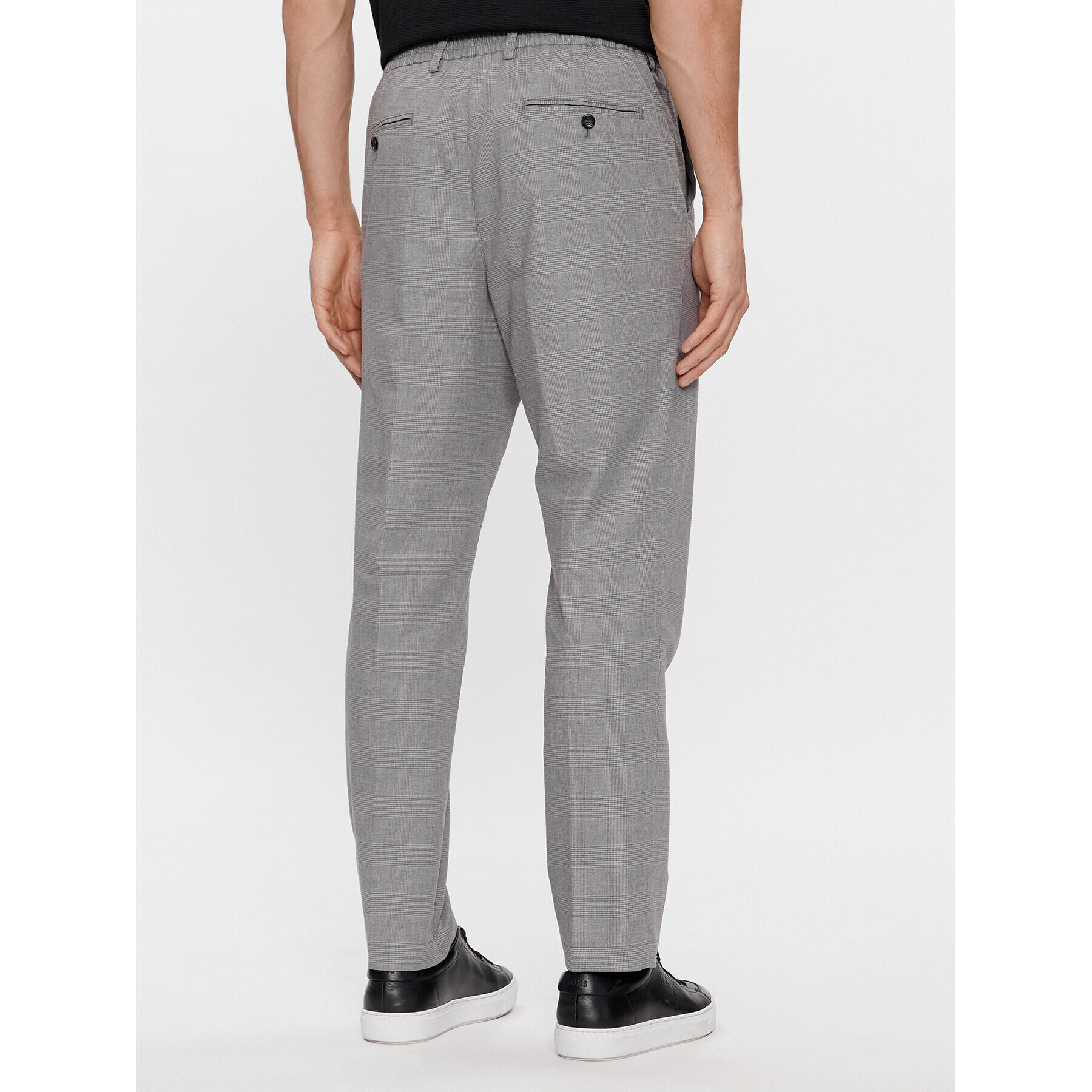 Boss Текстилни панталони Perin 50509579 Сив Slim Fit - Pepit.bg