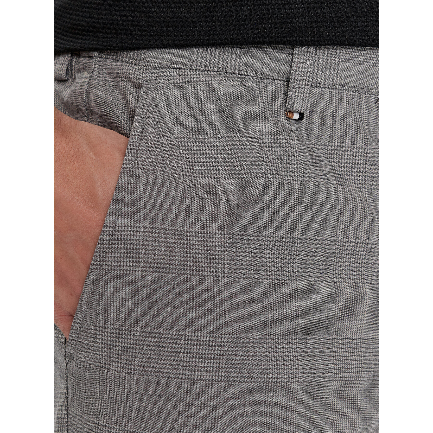 Boss Текстилни панталони Perin 50509579 Сив Slim Fit - Pepit.bg