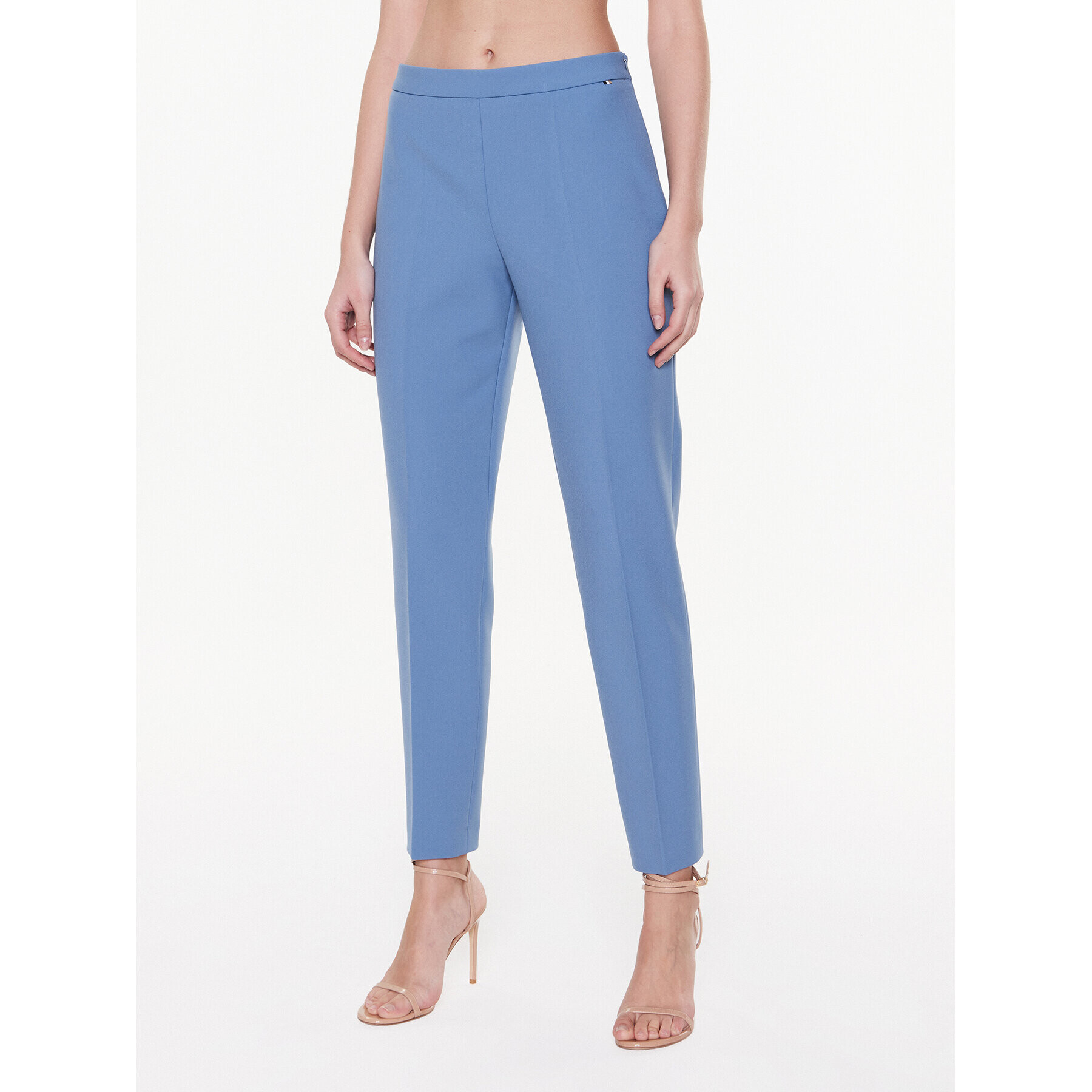 Boss Текстилни панталони Tiluna 50472636 Син Regular Fit - Pepit.bg