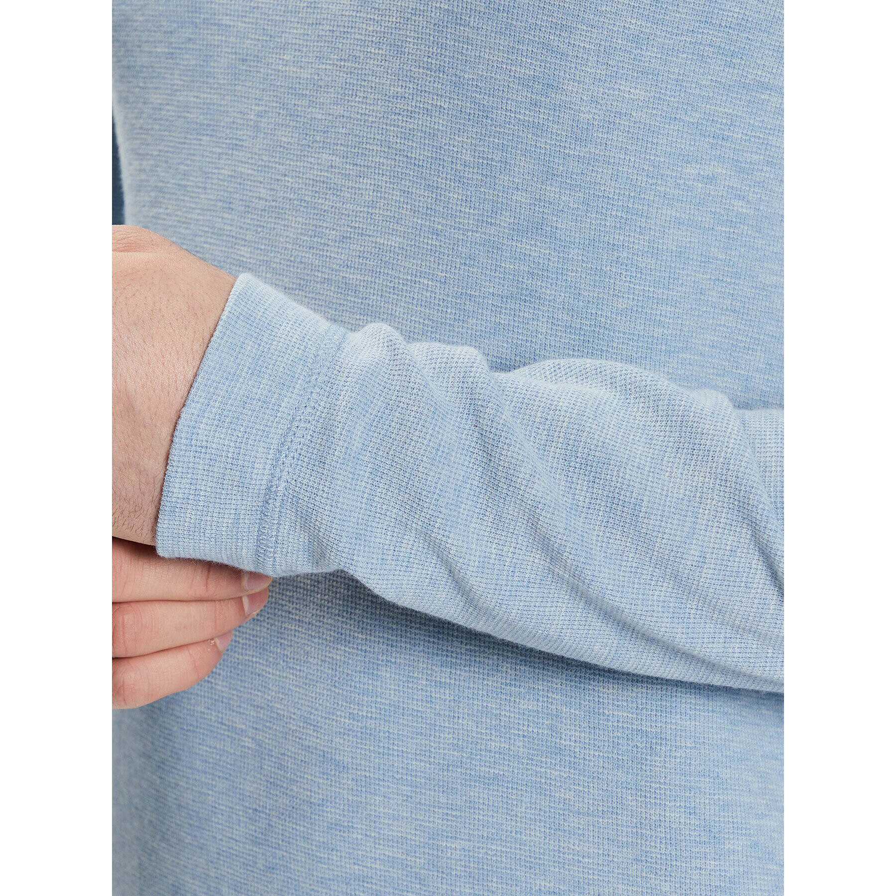Boss Тениска с дълъг ръкав 50472309 Син Slim Fit - Pepit.bg