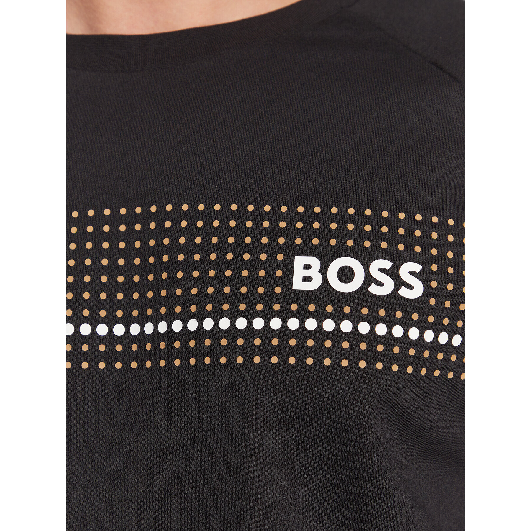 Boss Суитшърт Authentic 50485952 Черен Regular Fit - Pepit.bg