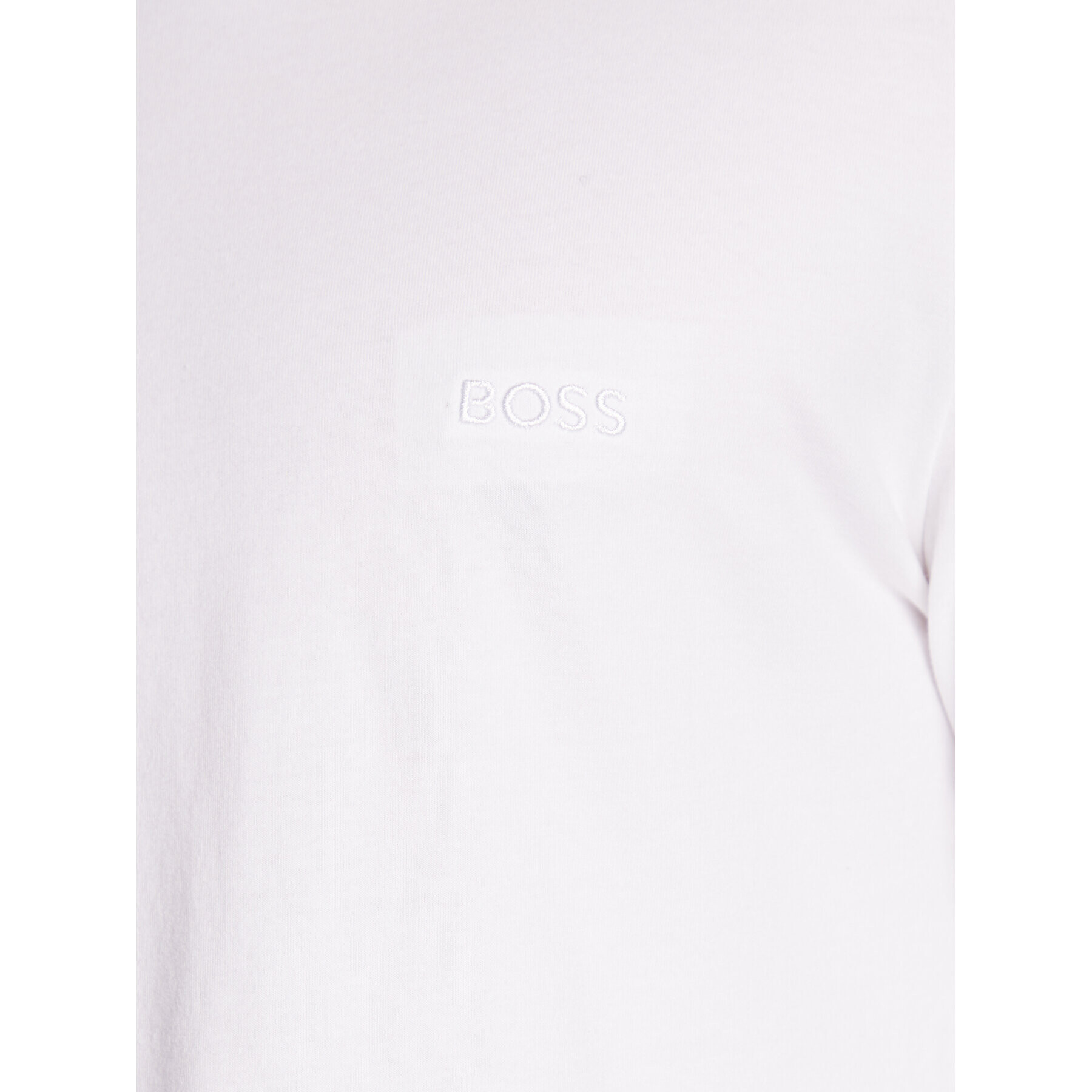 Boss Тениска с дълъг ръкав Mix&Match 50470144 Бял Regular Fit - Pepit.bg