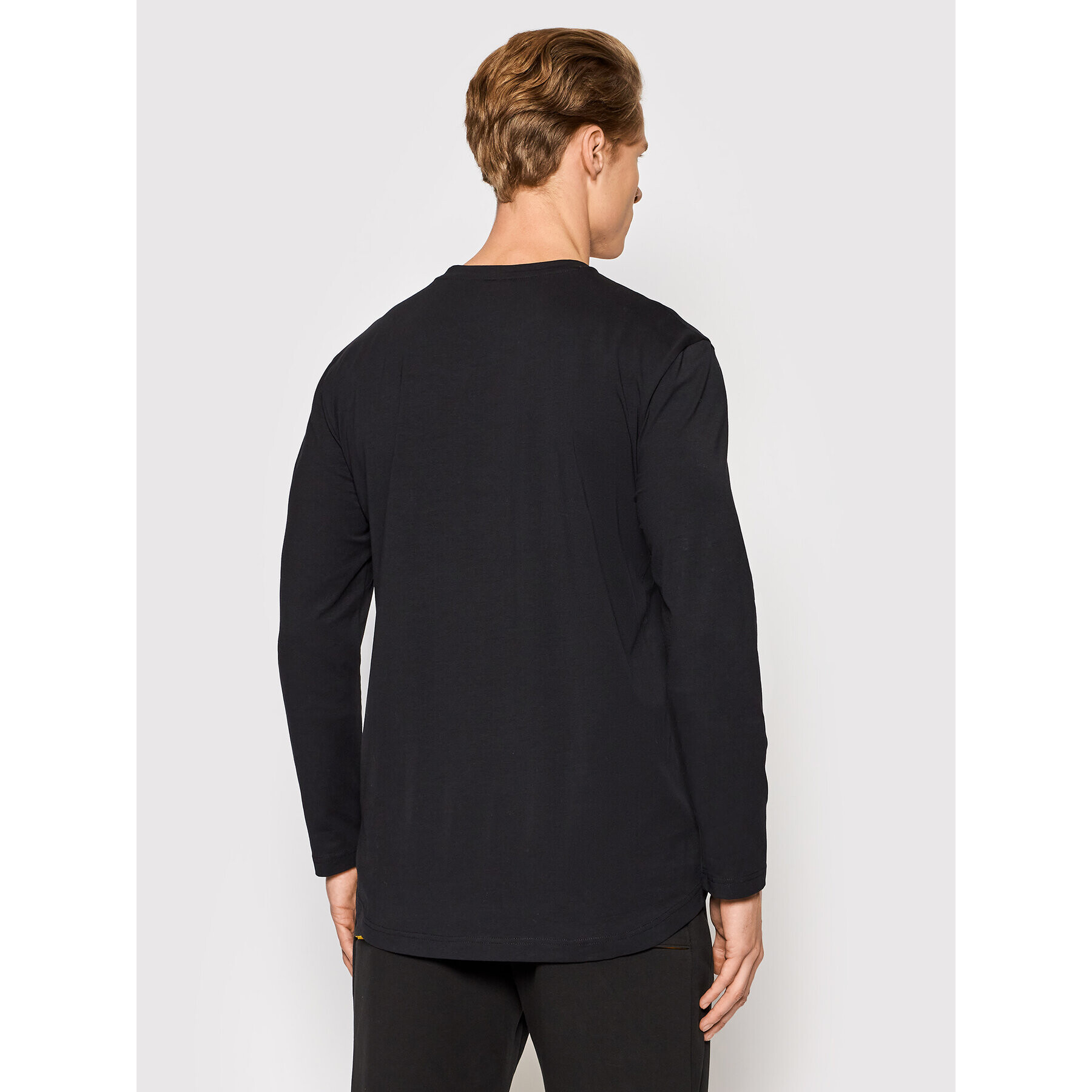 Boss Тениска с дълъг ръкав Togn 2 50462871 Черен Regular Fit - Pepit.bg