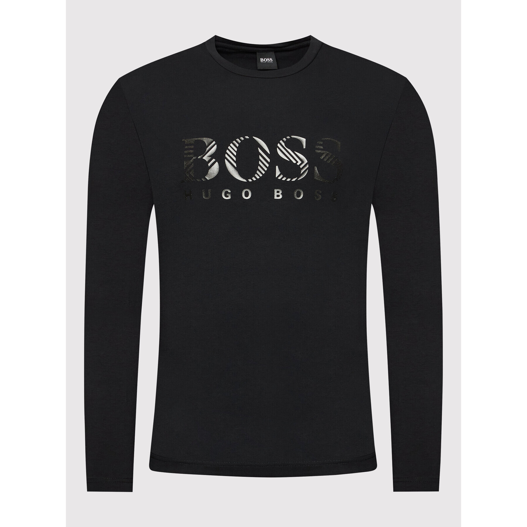 Boss Тениска с дълъг ръкав Togn 2 50462871 Черен Regular Fit - Pepit.bg