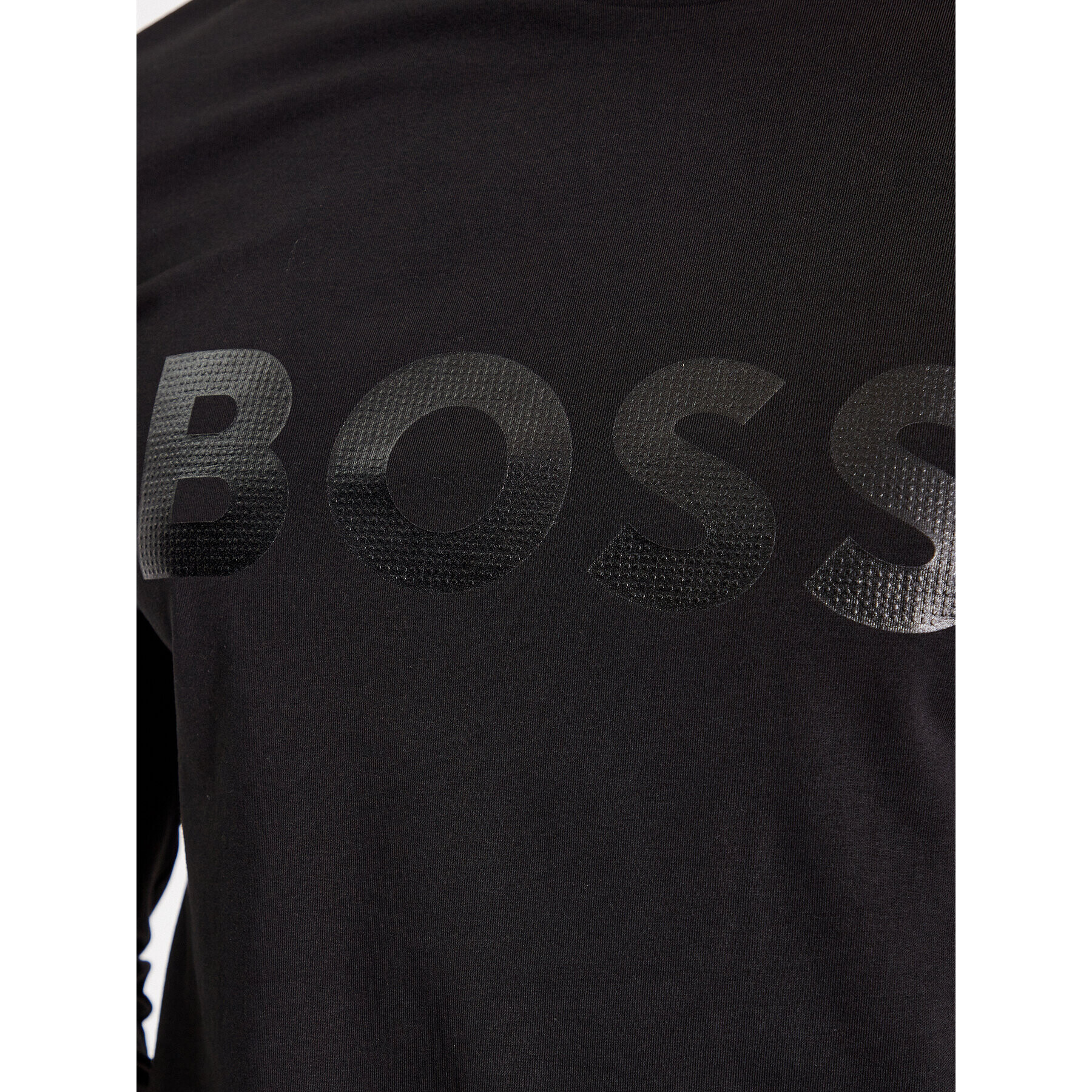 Boss Тениска с дълъг ръкав Togn 3 50507027 Черен Regular Fit - Pepit.bg