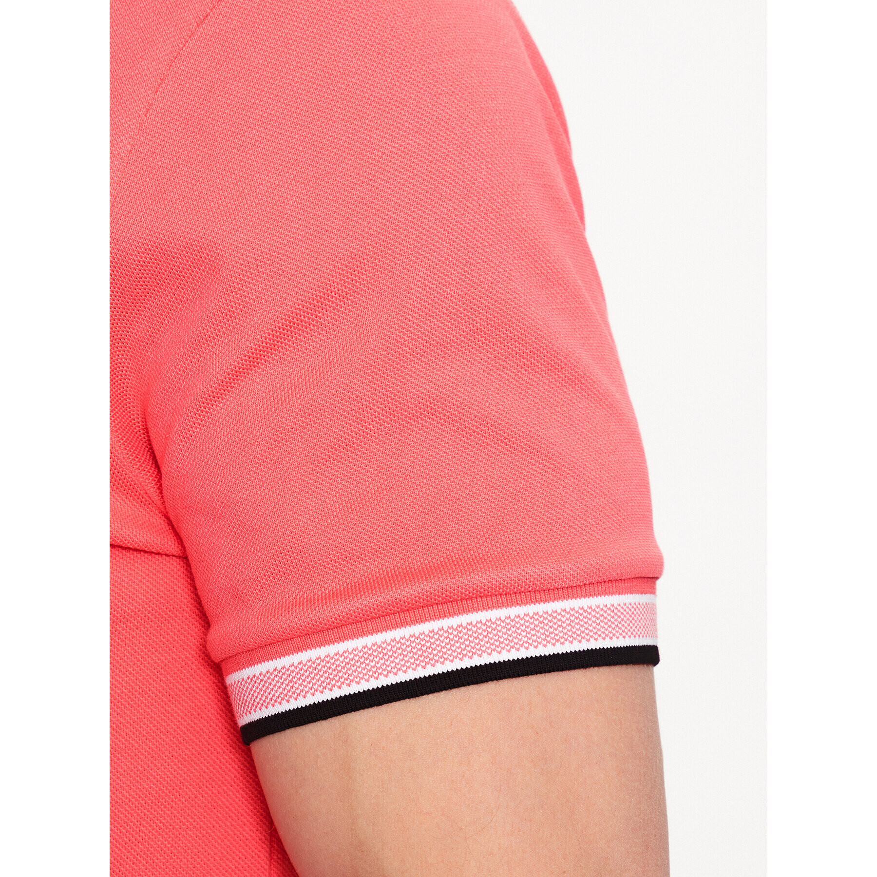 Boss Тениска с яка и копчета Paddy 50468983 Червен Regular Fit - Pepit.bg