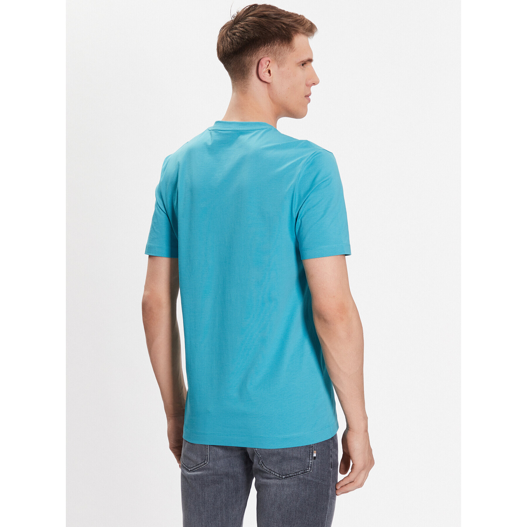 Boss Тишърт Terry 01 50468348 Син Regular Fit - Pepit.bg