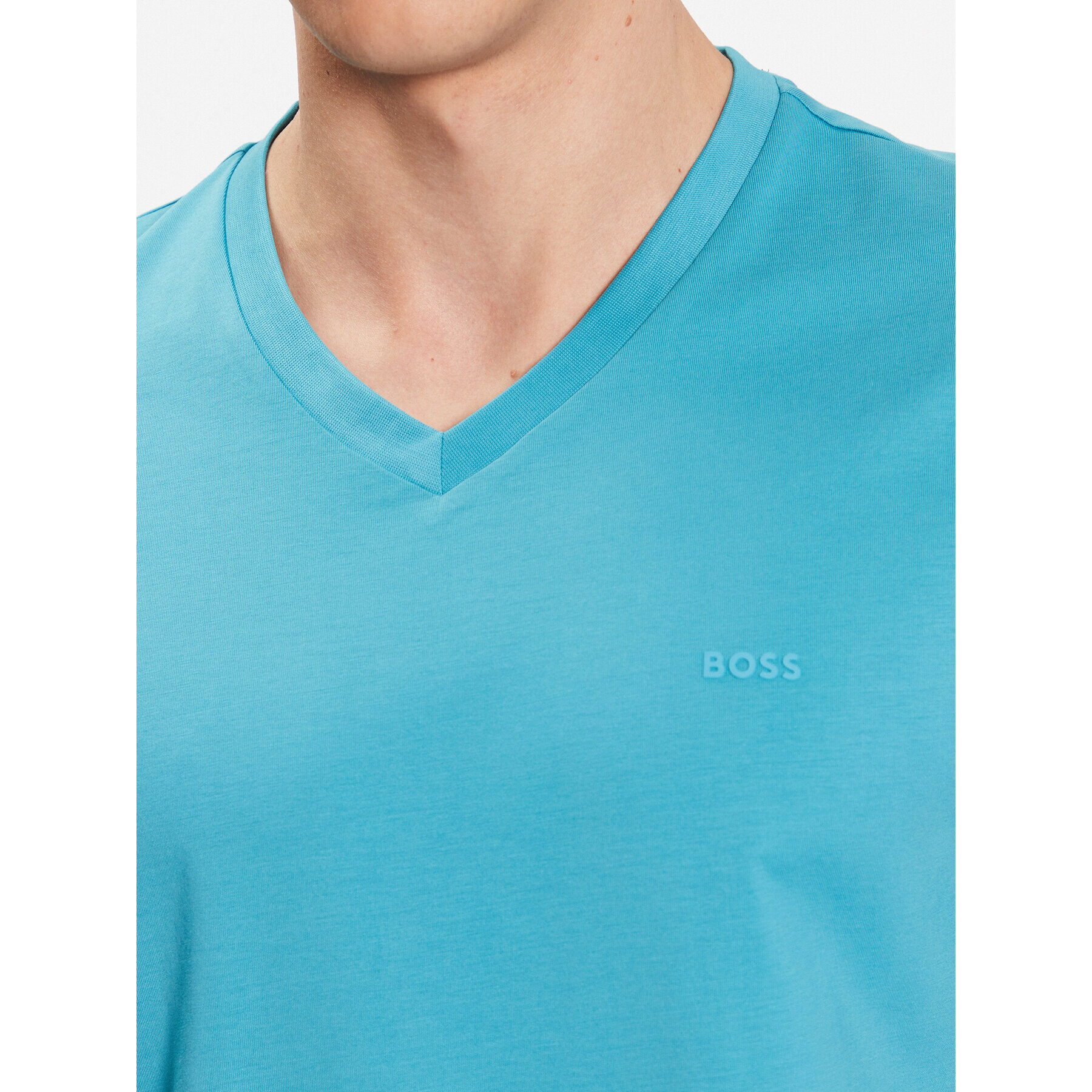 Boss Тишърт Terry 01 50468348 Син Regular Fit - Pepit.bg