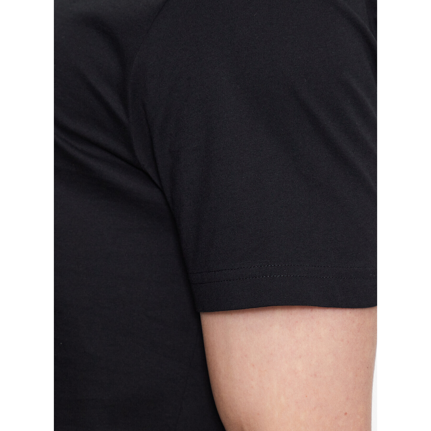 Boss Тишърт 50469062 Черен Regular Fit - Pepit.bg