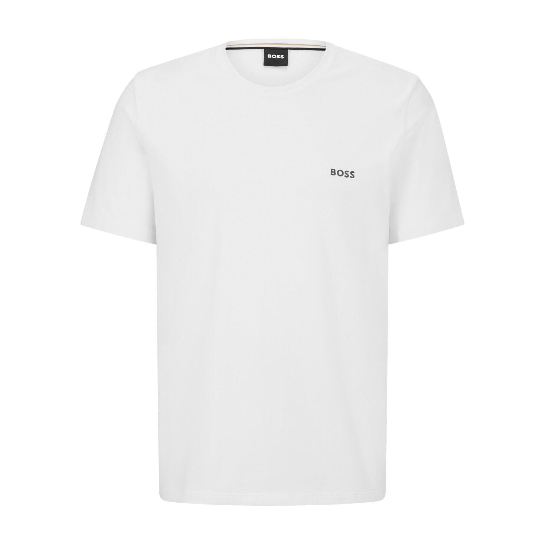 Boss Тишърт 50469605 Бял Regular Fit - Pepit.bg