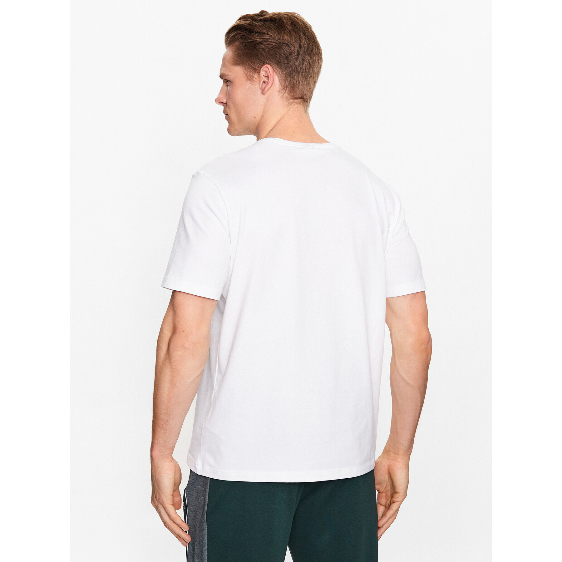 Boss Тишърт 50469605 Бял Regular Fit - Pepit.bg