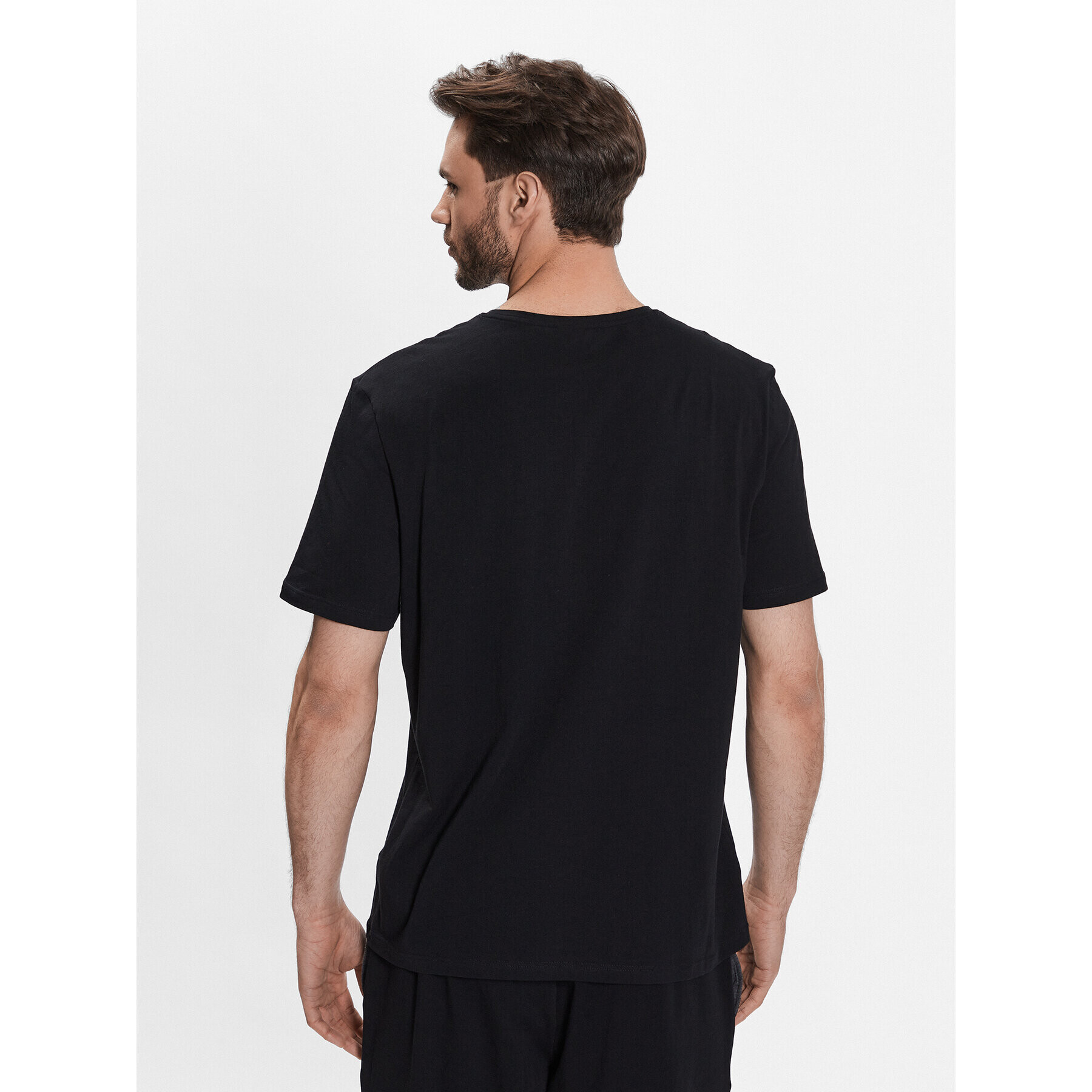 Boss Тишърт Mix&Match 50469605 Черен Regular Fit - Pepit.bg
