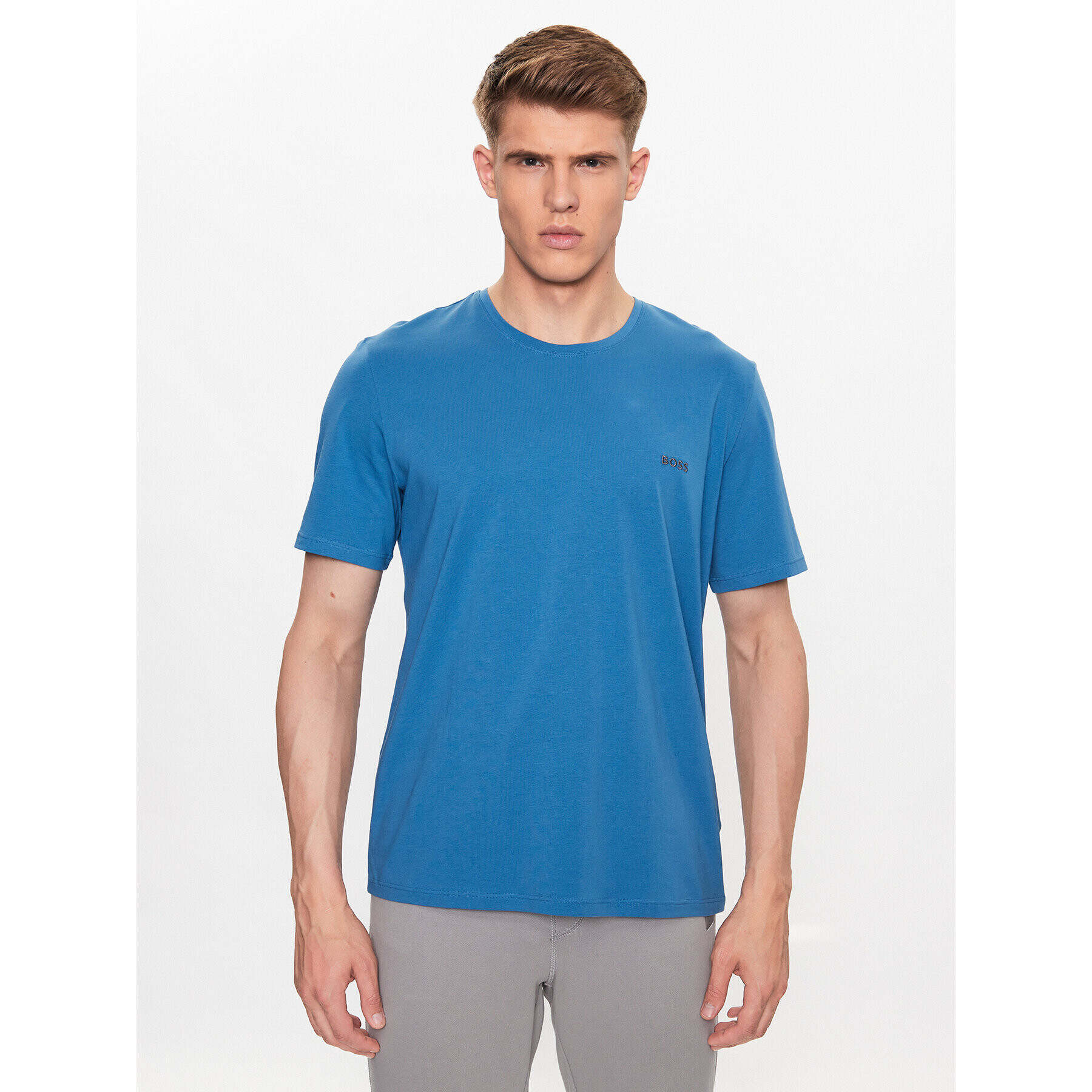 Boss Тишърт 50469605 Син Regular Fit - Pepit.bg