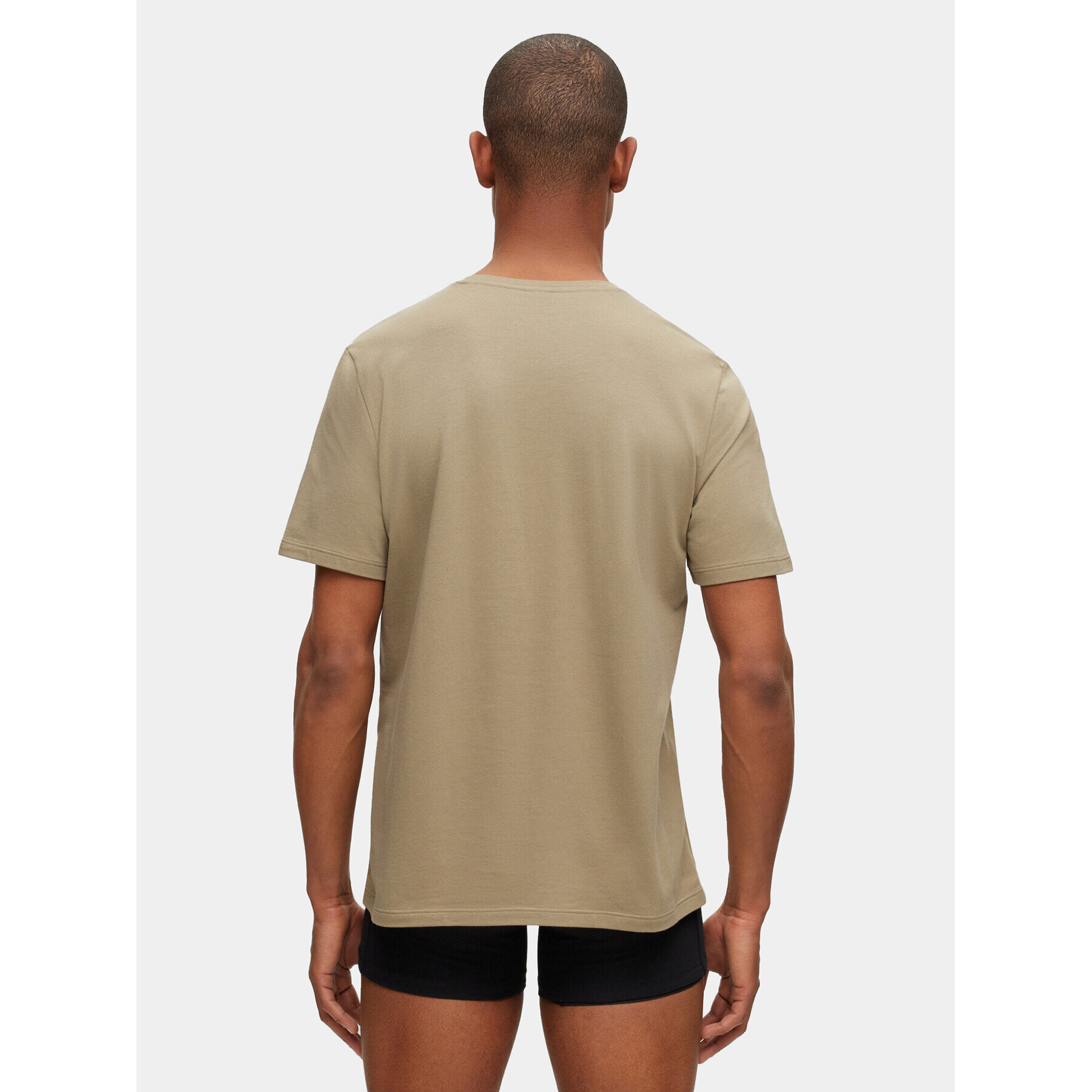 Boss Тишърт 50469605 Зелен Regular Fit - Pepit.bg