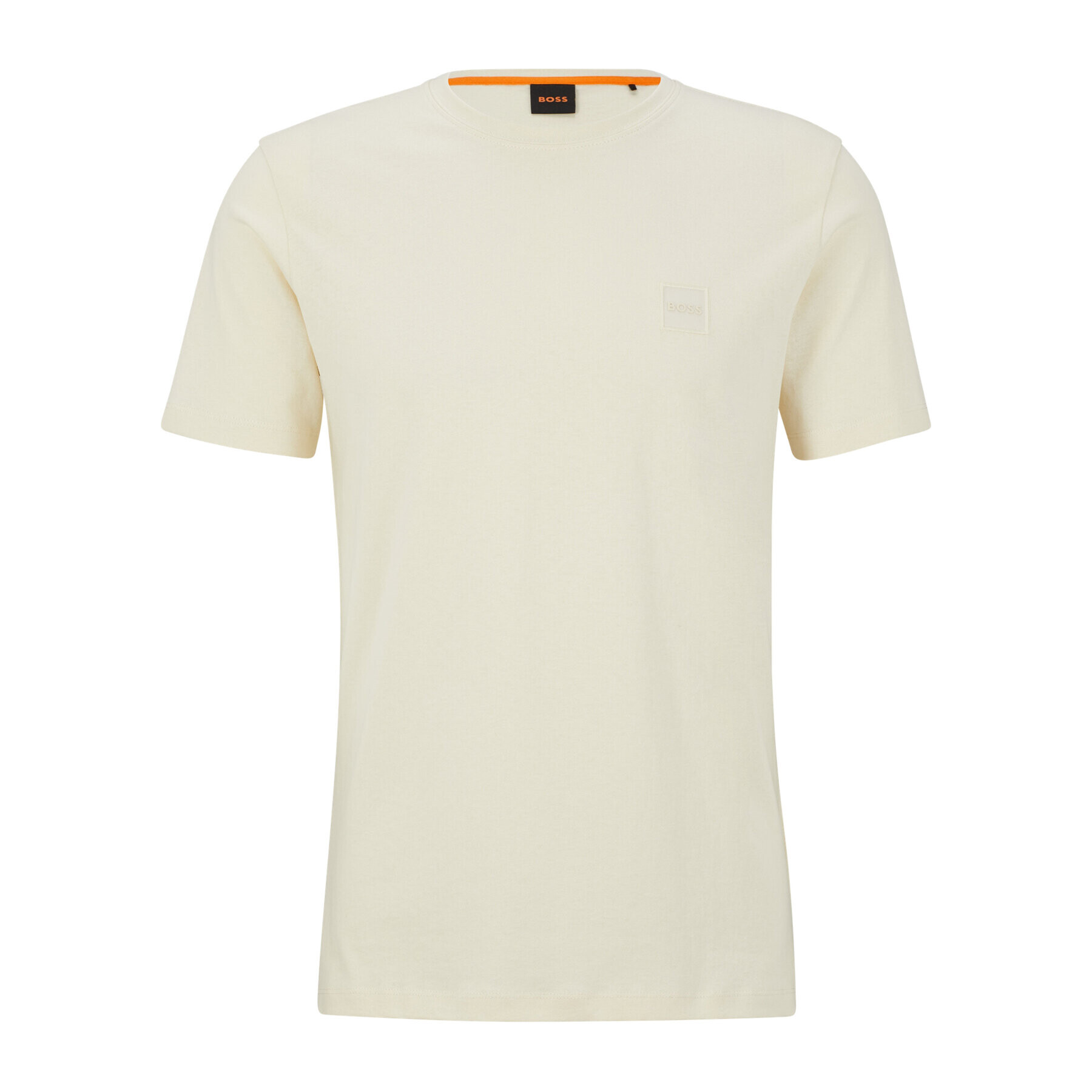 Boss Тишърт Tales 50472584 Бежов Relaxed Fit - Pepit.bg