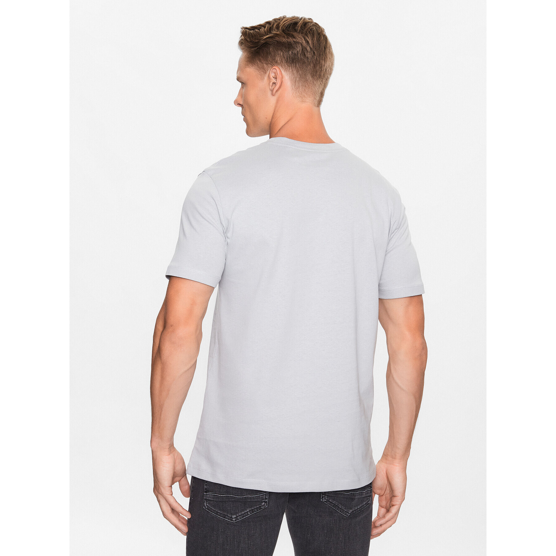Boss Тишърт 50472584 Сив Relaxed Fit - Pepit.bg