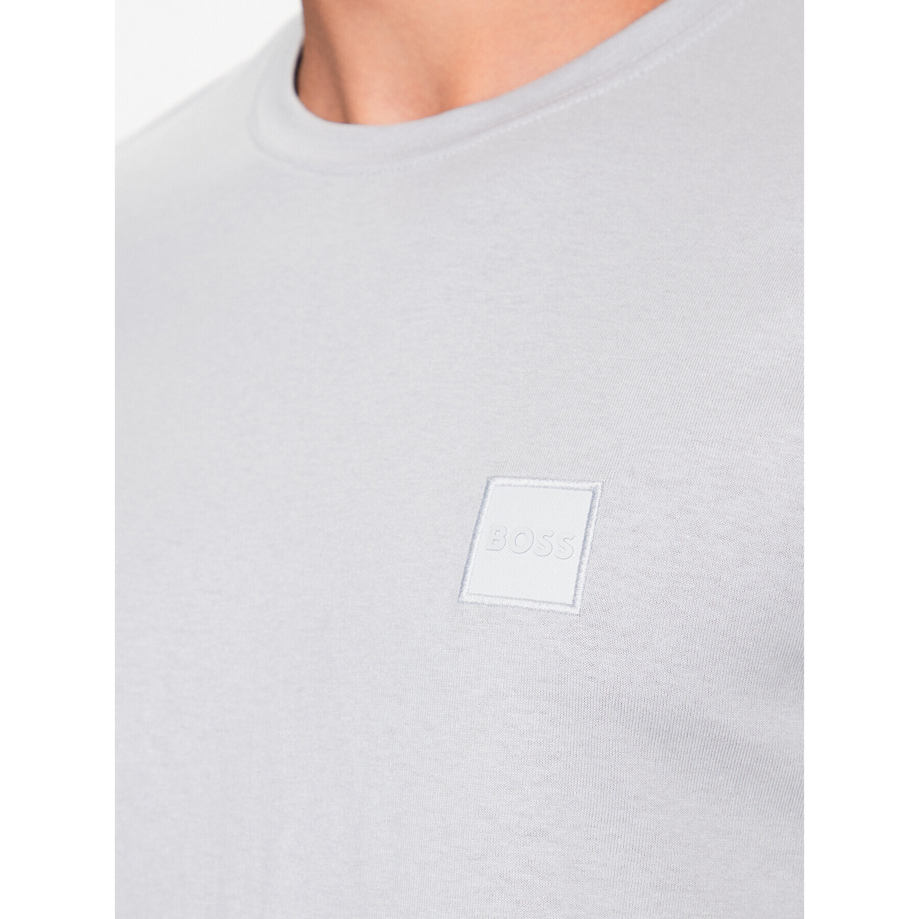 Boss Тишърт 50472584 Сив Relaxed Fit - Pepit.bg