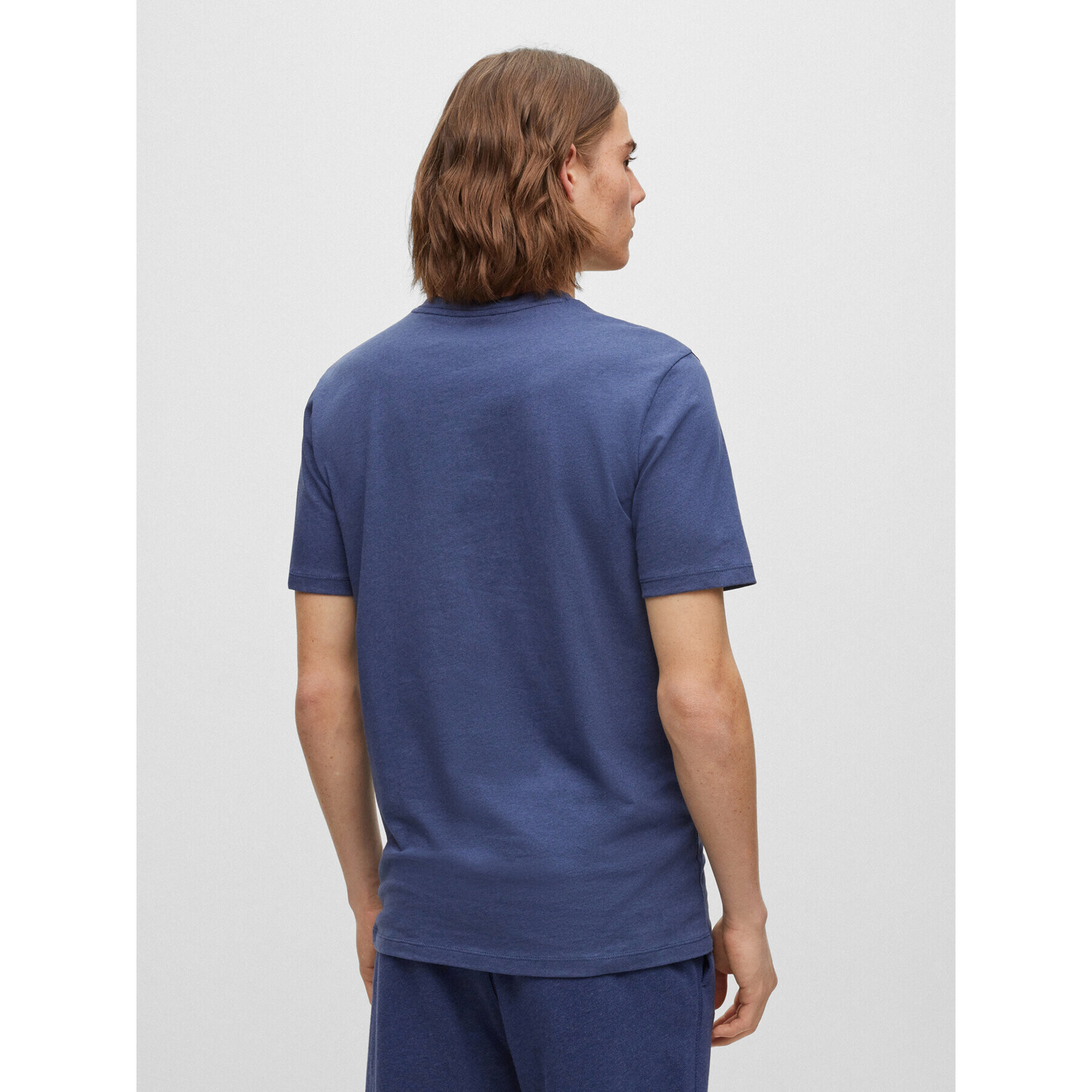 Boss Тишърт 50472584 Тъмносин Relaxed Fit - Pepit.bg