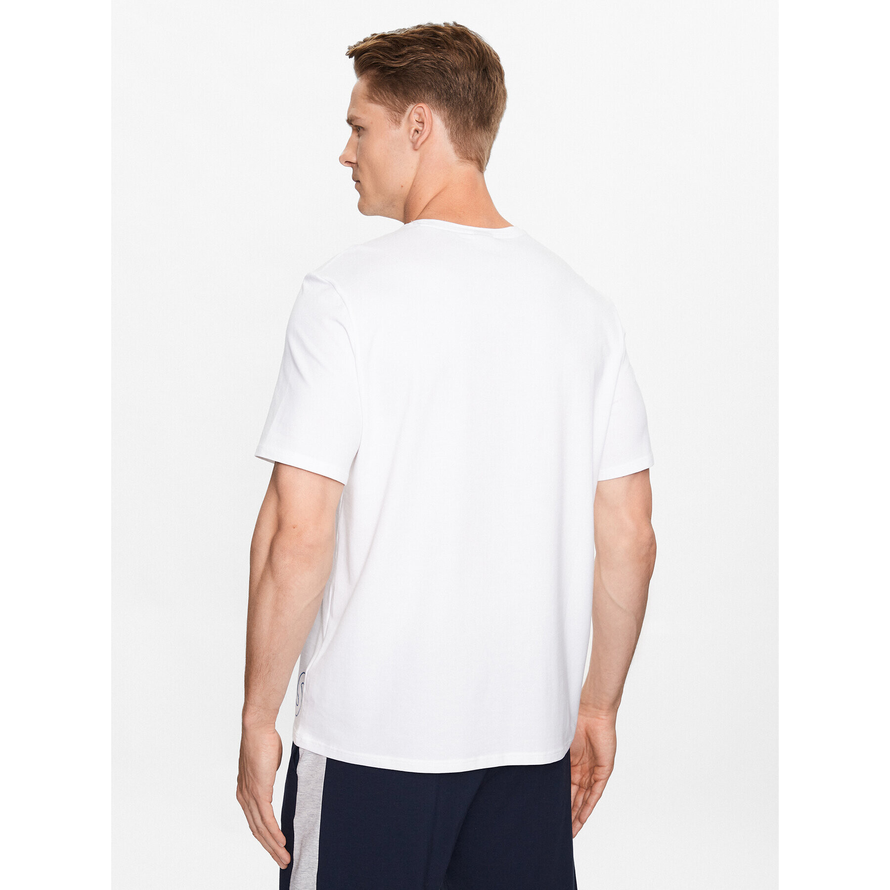Boss Тишърт Identity 50472750 Бял Relaxed Fit - Pepit.bg
