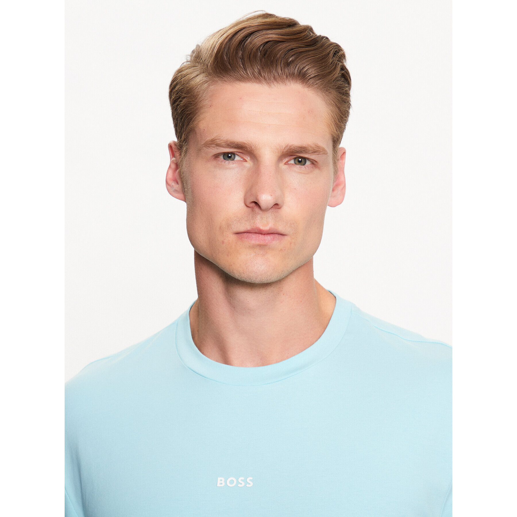 Boss Тишърт 50473278 Син Relaxed Fit - Pepit.bg