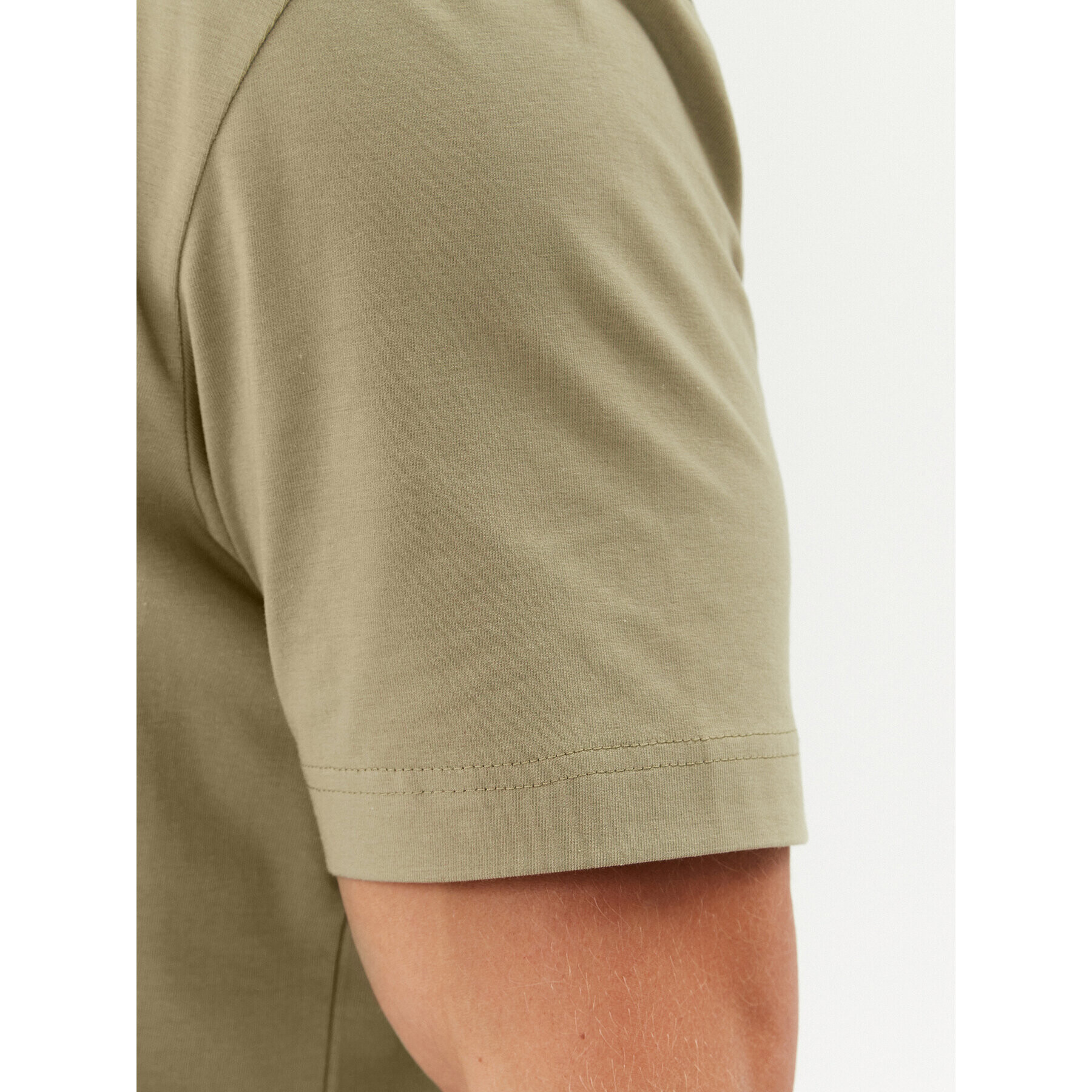 Boss Тишърт 50473278 Зелен Relaxed Fit - Pepit.bg