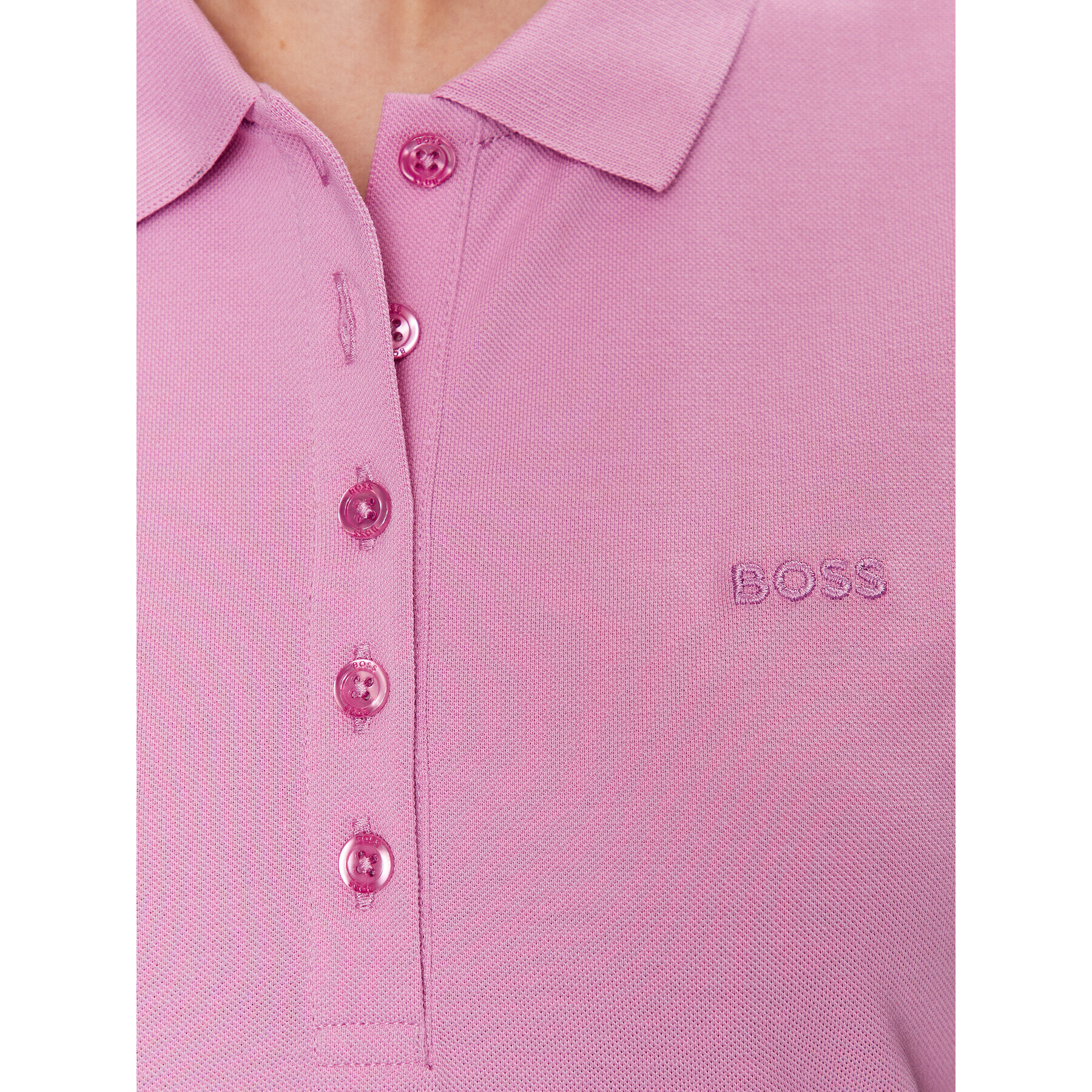 Boss Тишърт 50475176 Розов Regular Fit - Pepit.bg