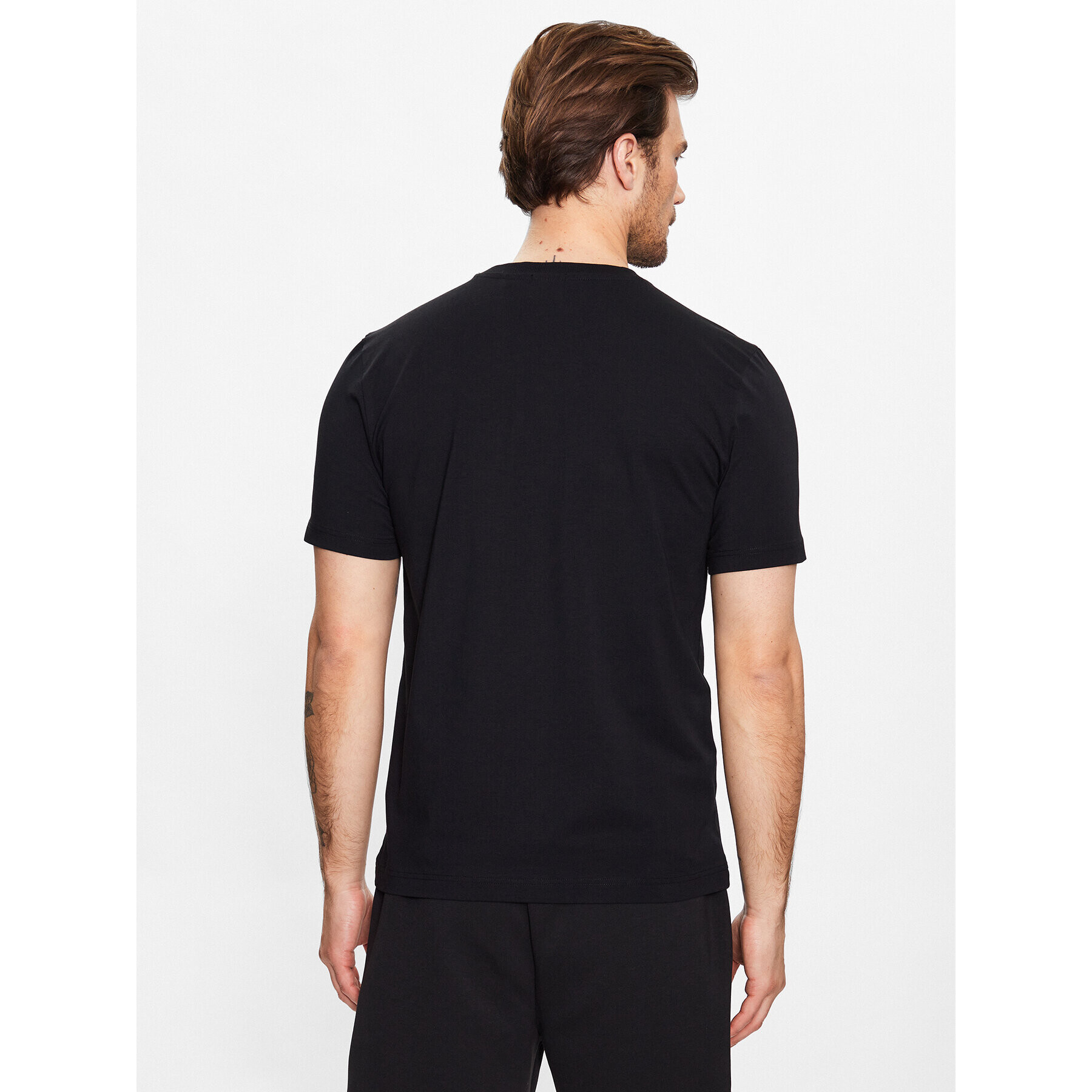 Boss Тишърт 50475828 Черен Regular Fit - Pepit.bg