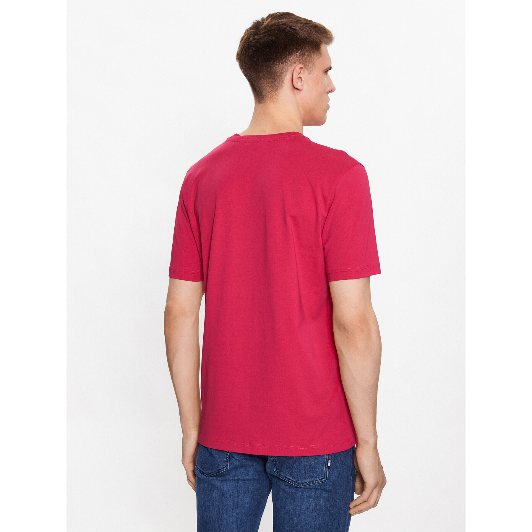 Boss Тишърт 50475828 Розов Regular Fit - Pepit.bg