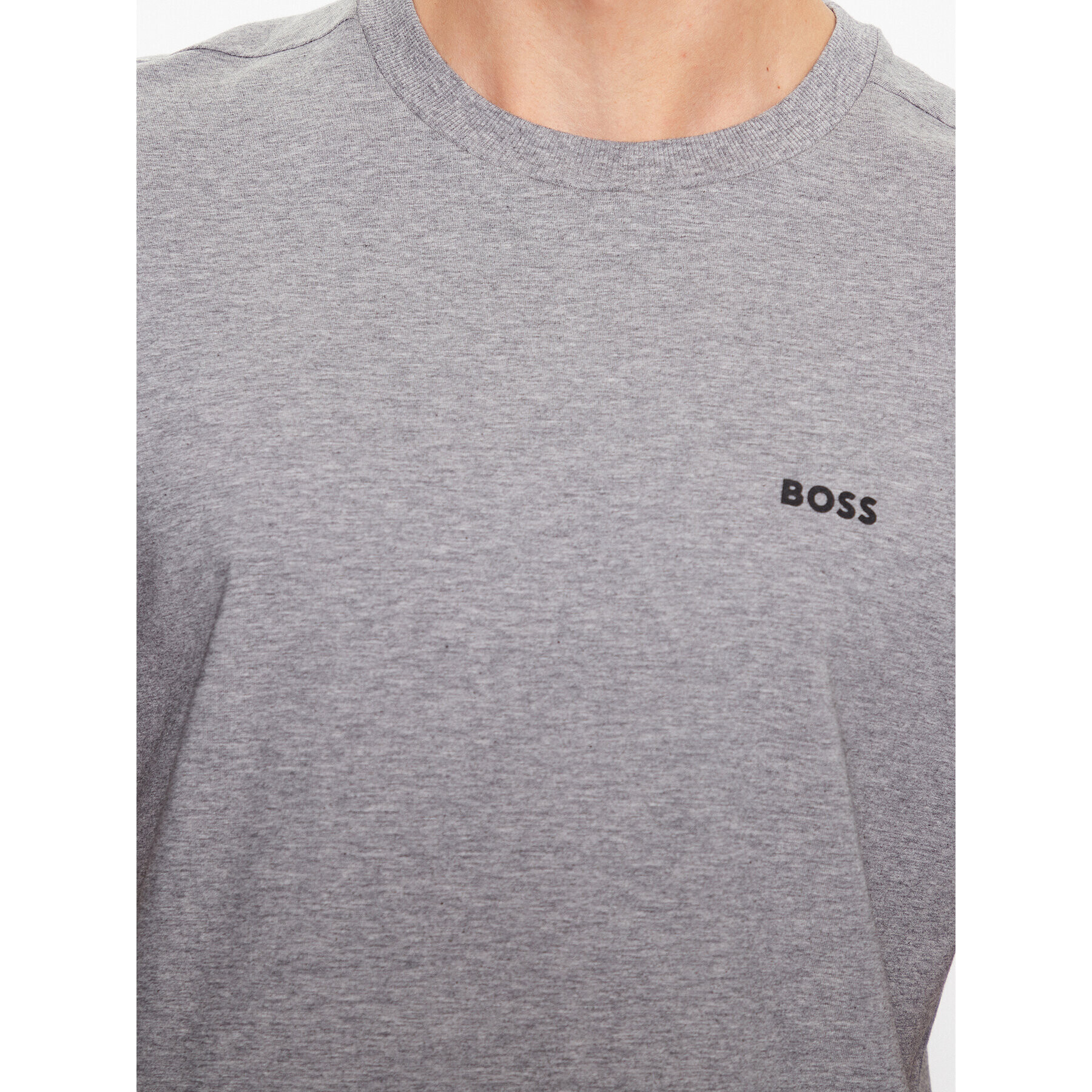 Boss Тишърт 50475828 Сив Regular Fit - Pepit.bg
