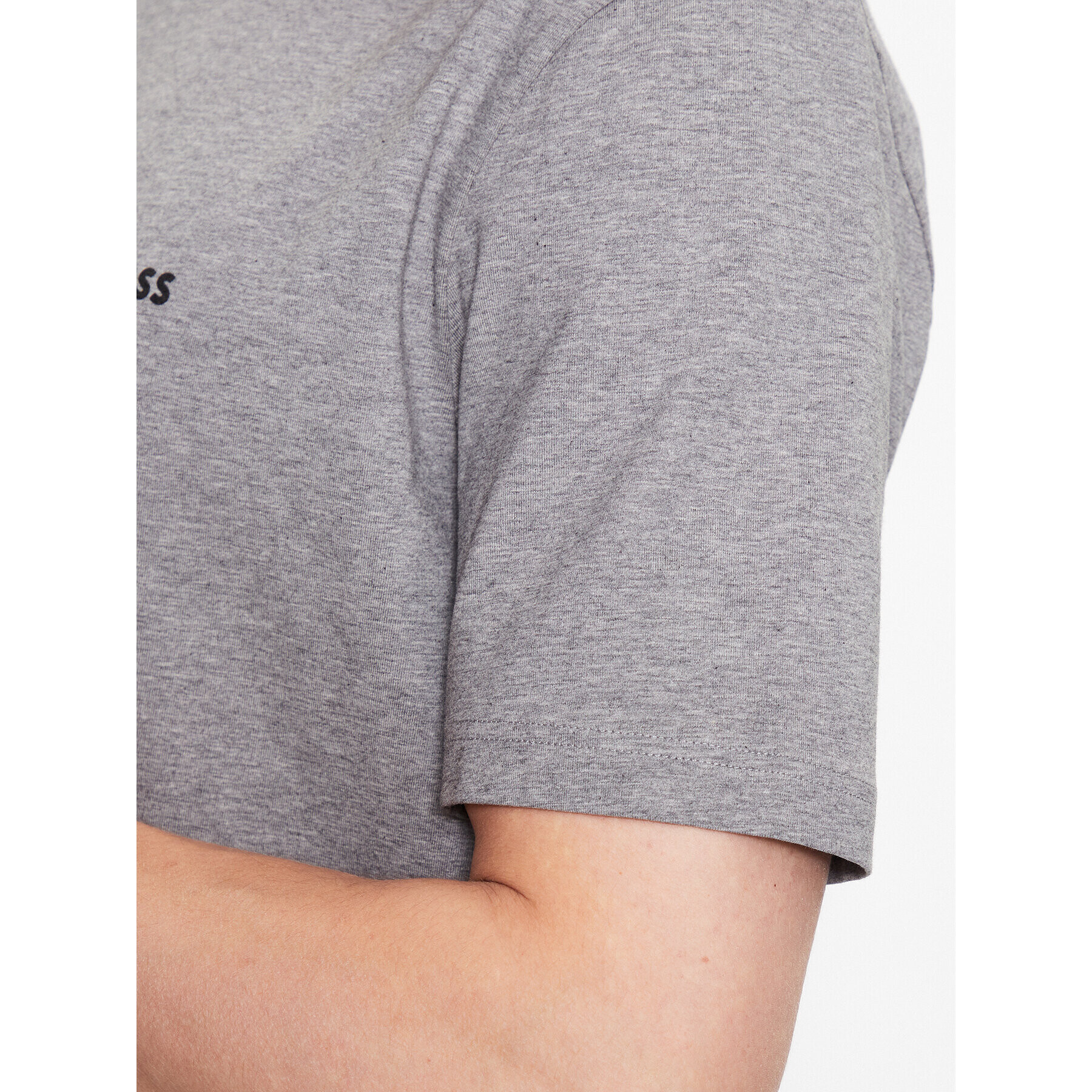 Boss Тишърт 50475828 Сив Regular Fit - Pepit.bg