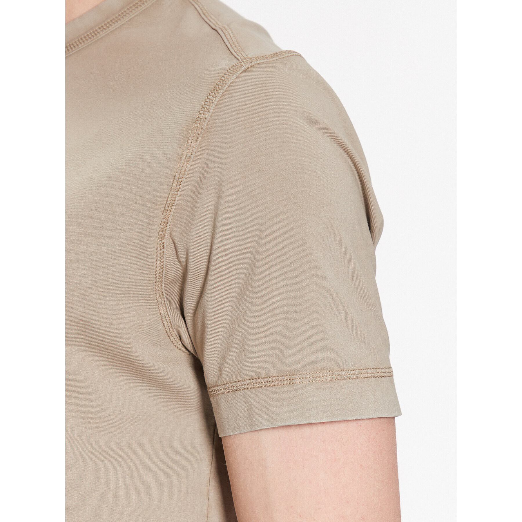Boss Тишърт Tooks 50477433 Бежов Regular Fit - Pepit.bg