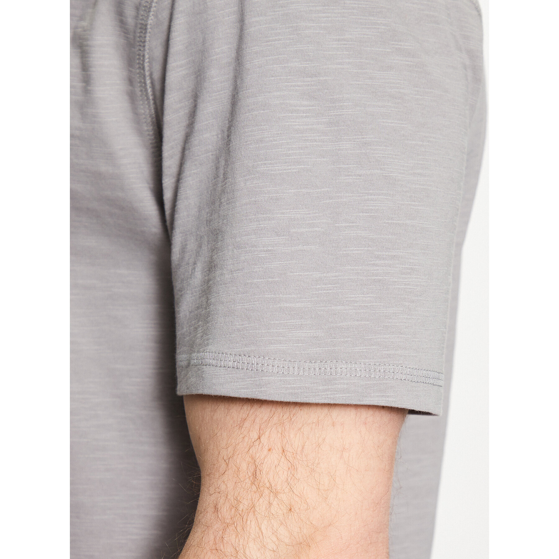 Boss Тишърт 50478771 Сив Regular Fit - Pepit.bg