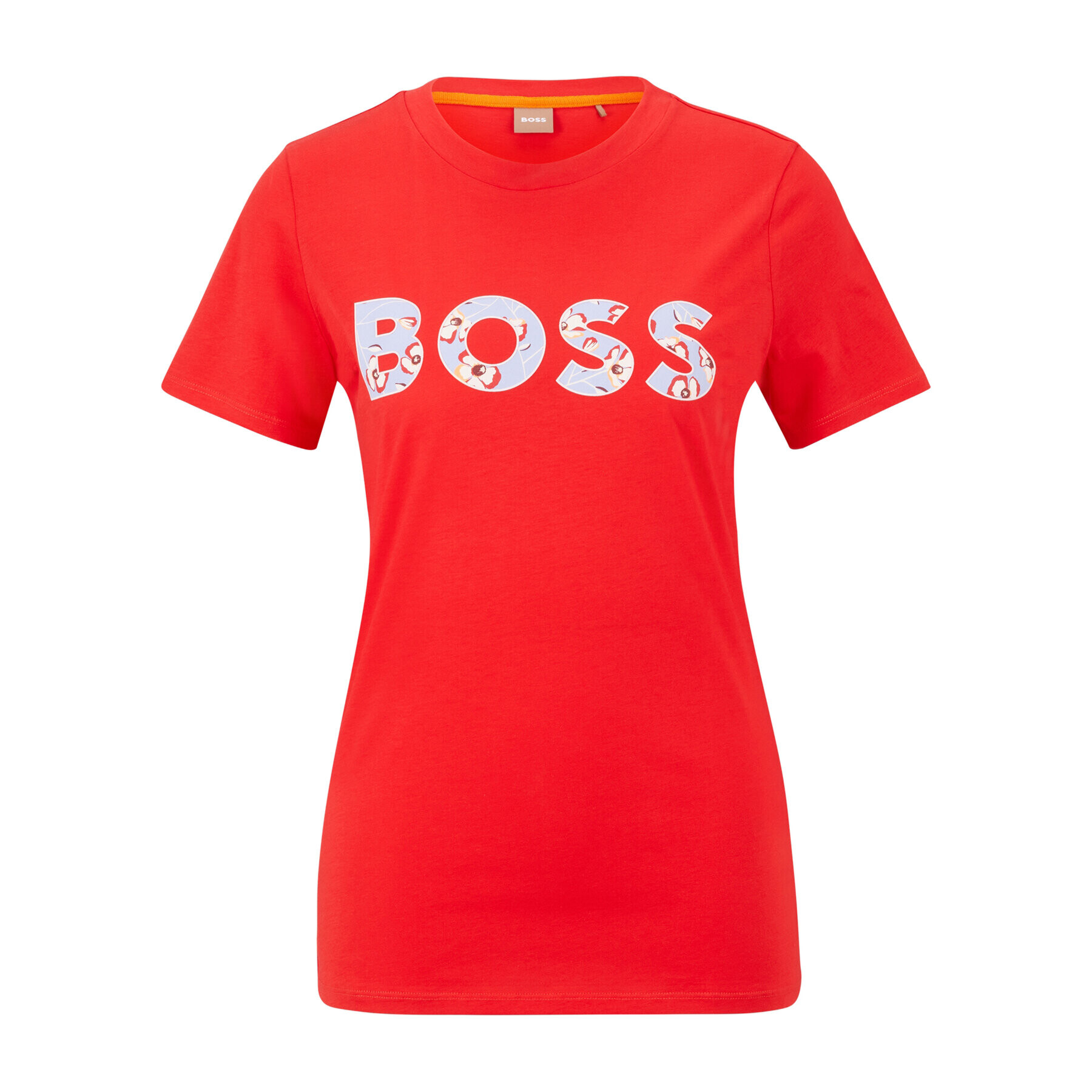 Boss Тишърт 50479981 Червен Regular Fit - Pepit.bg