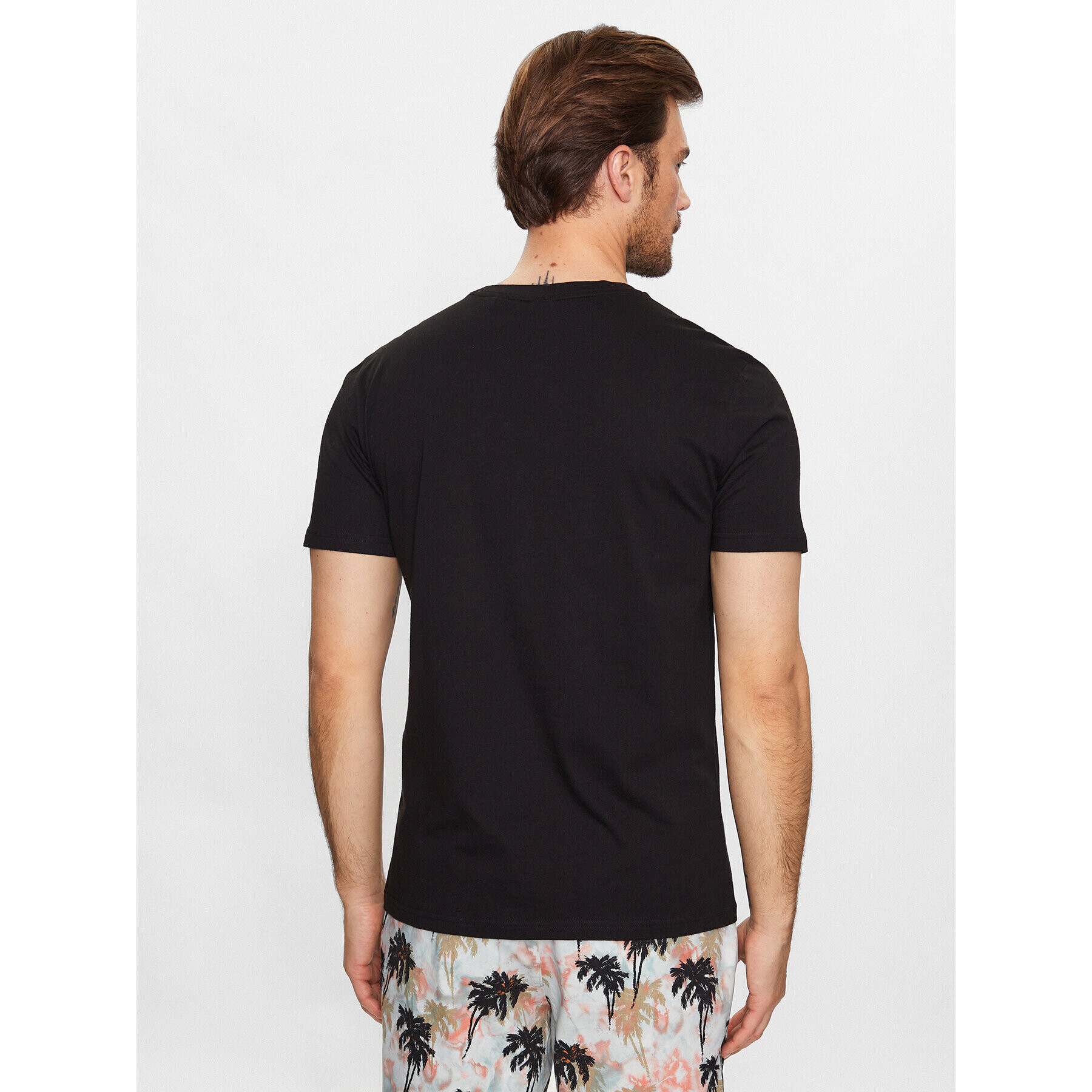 Boss Тишърт 50481923 Черен Regular Fit - Pepit.bg
