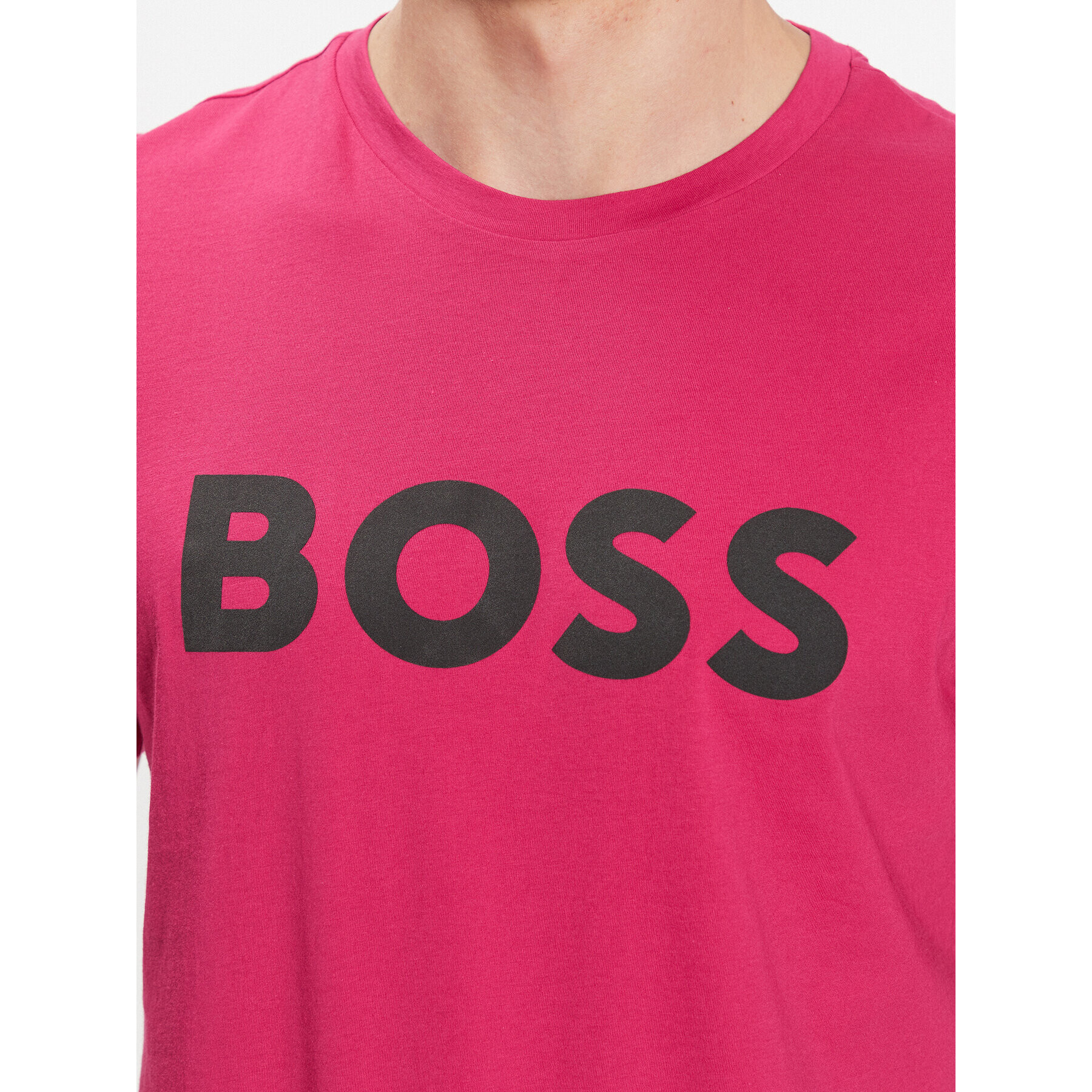 Boss Тишърт 50481923 Розов Regular Fit - Pepit.bg