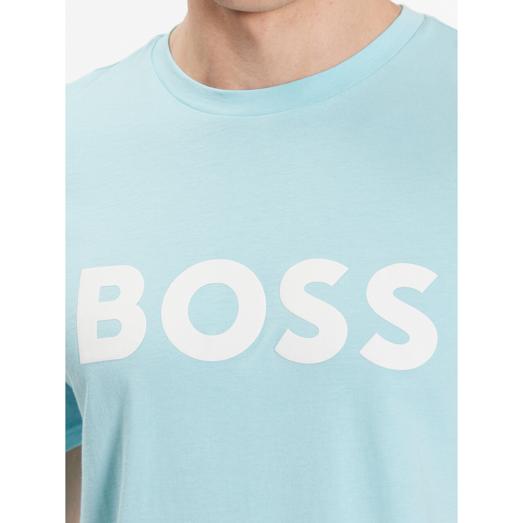 Boss Тишърт 50481923 Син Regular Fit - Pepit.bg